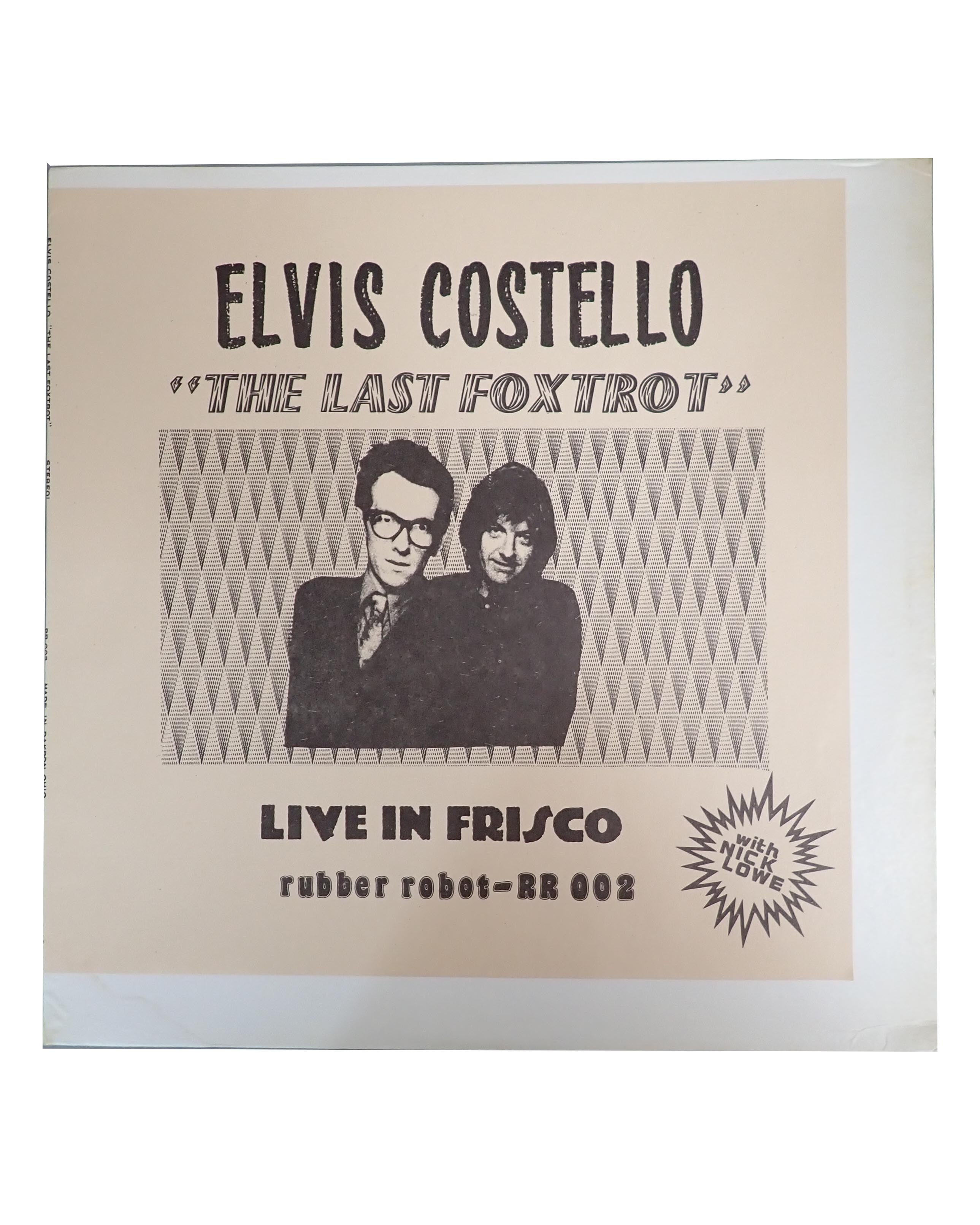 Elvis Costello - The Last Foxtrot - Vinyl