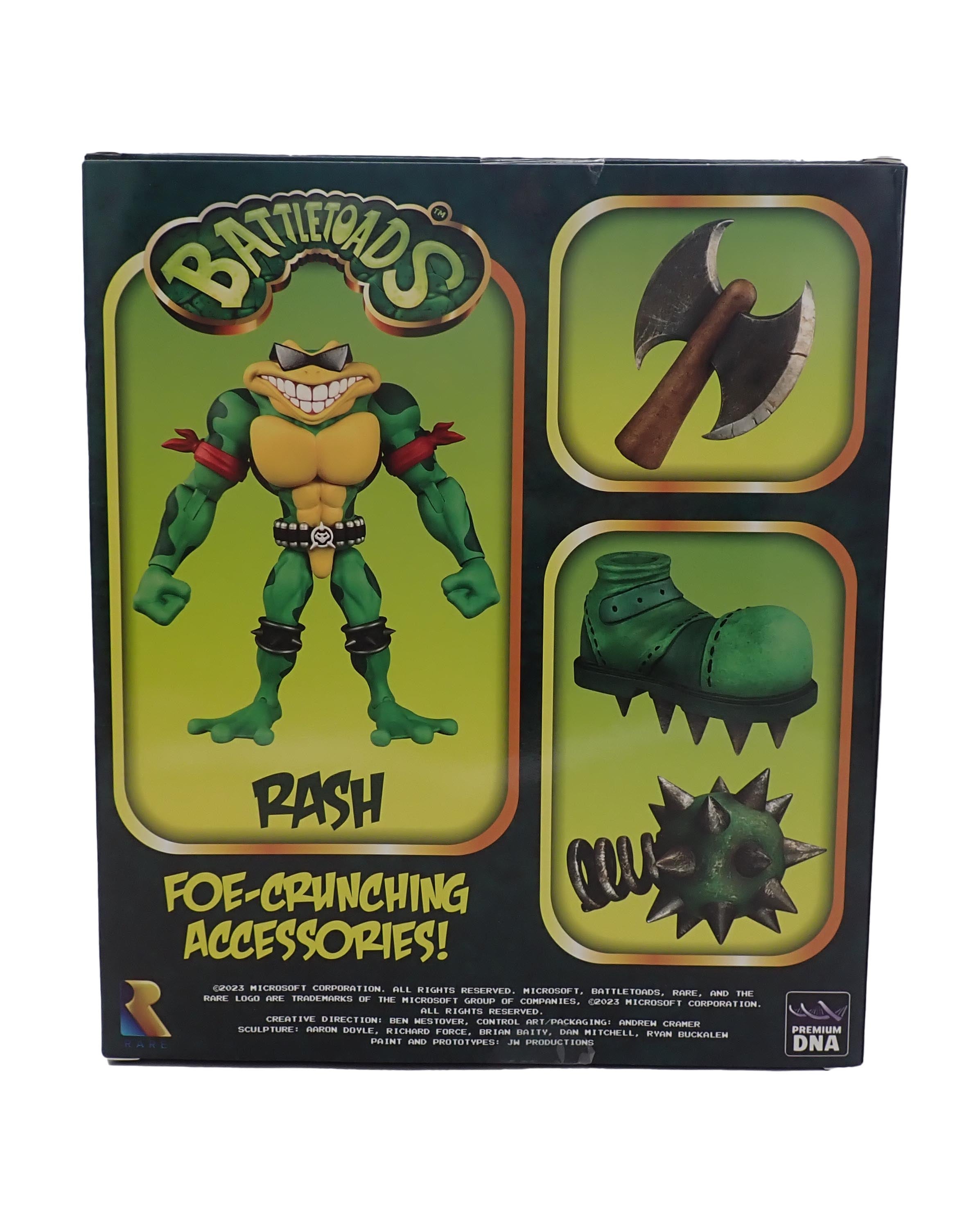 Battletoads Rash Premium DNA Toy