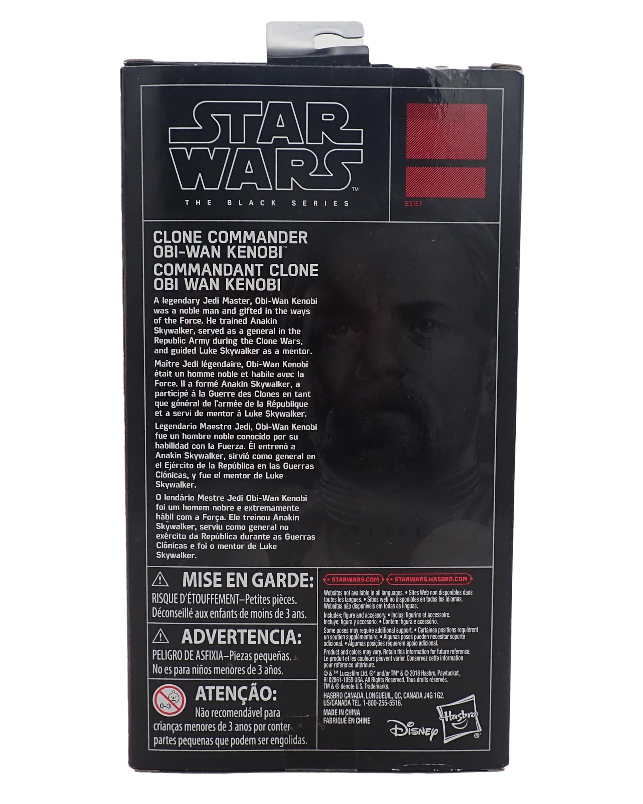 Clone Commander Obi-Wan Kenobi - Black Series