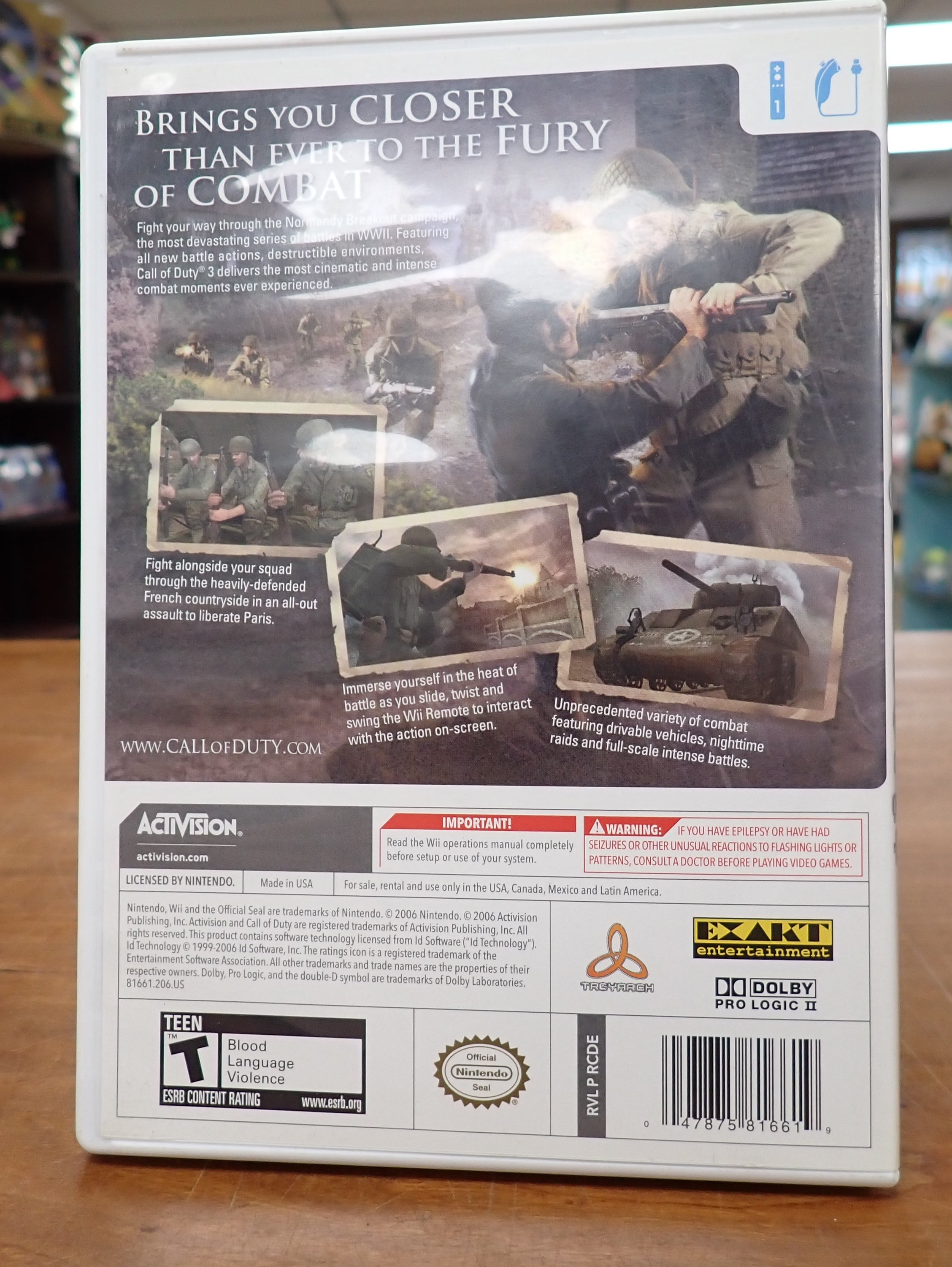 Call of Duty 3 - Wii