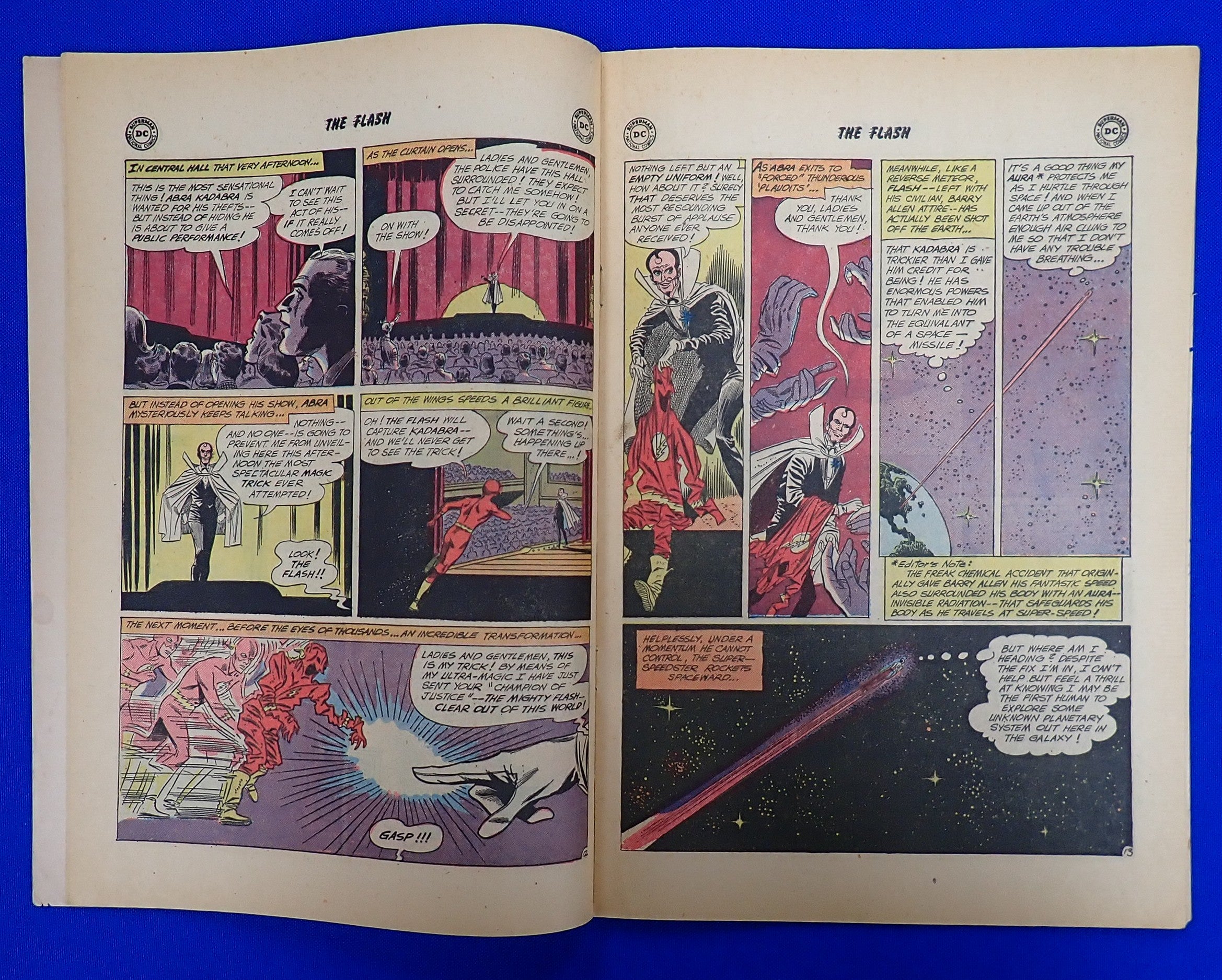 Flash #128 (1962) - VG/FN (5.0) - 1st Abra Kadabra