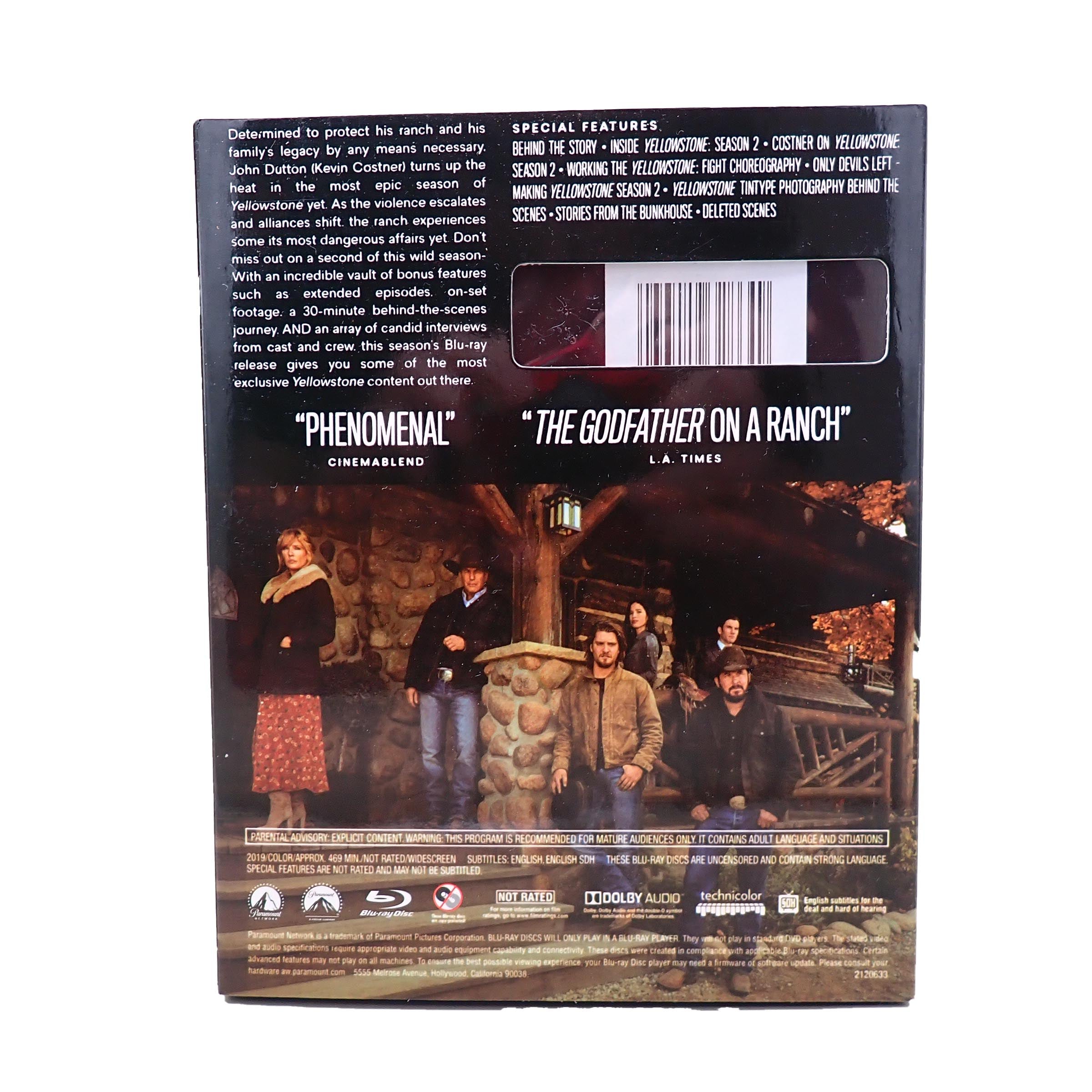 YellowStone: Season 2 - [Blu-Ray] (Pre-Owned)