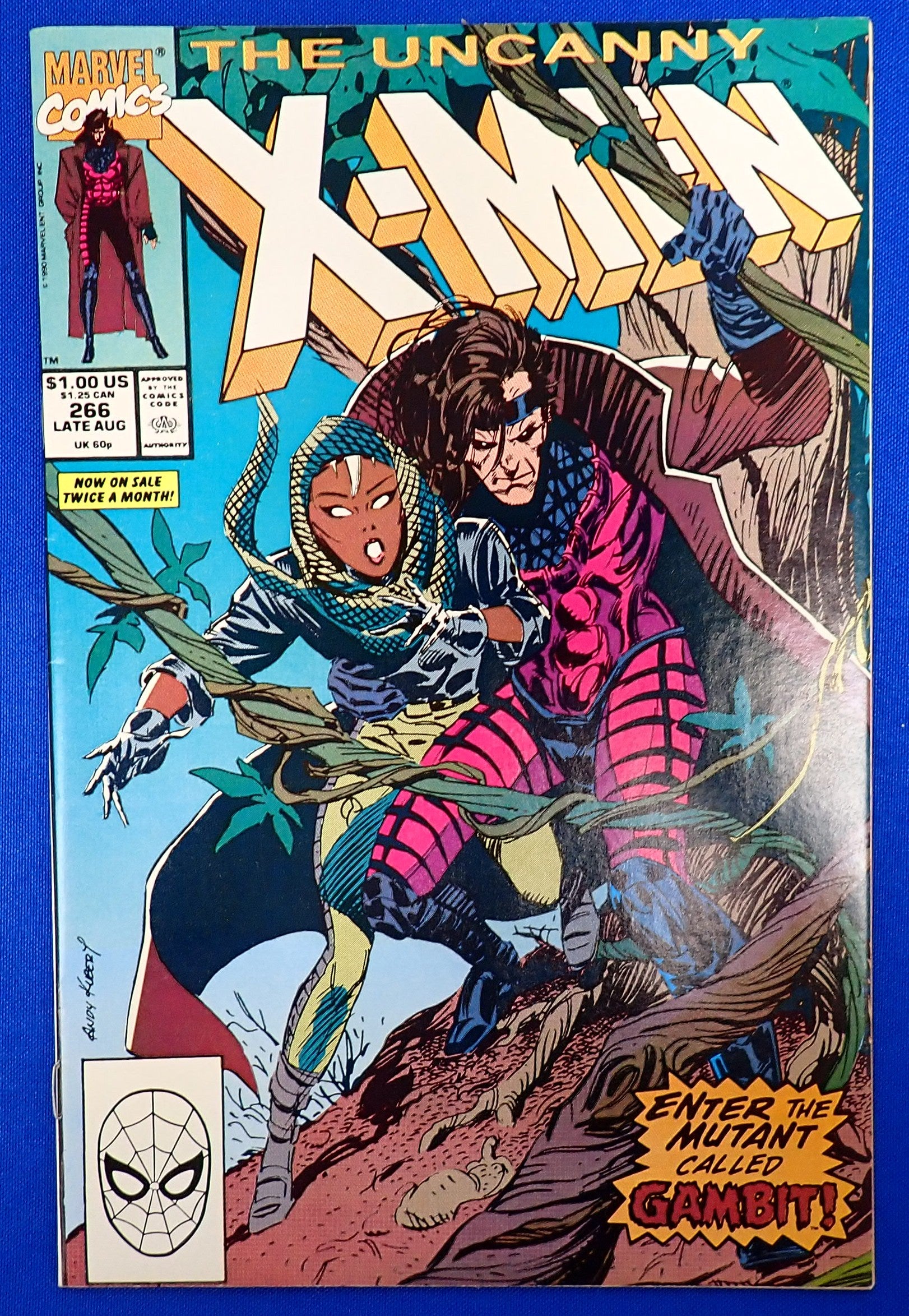 Uncanny X-Men #266 (1990) - VF/NM (9.0) - 2nd App. Gambit