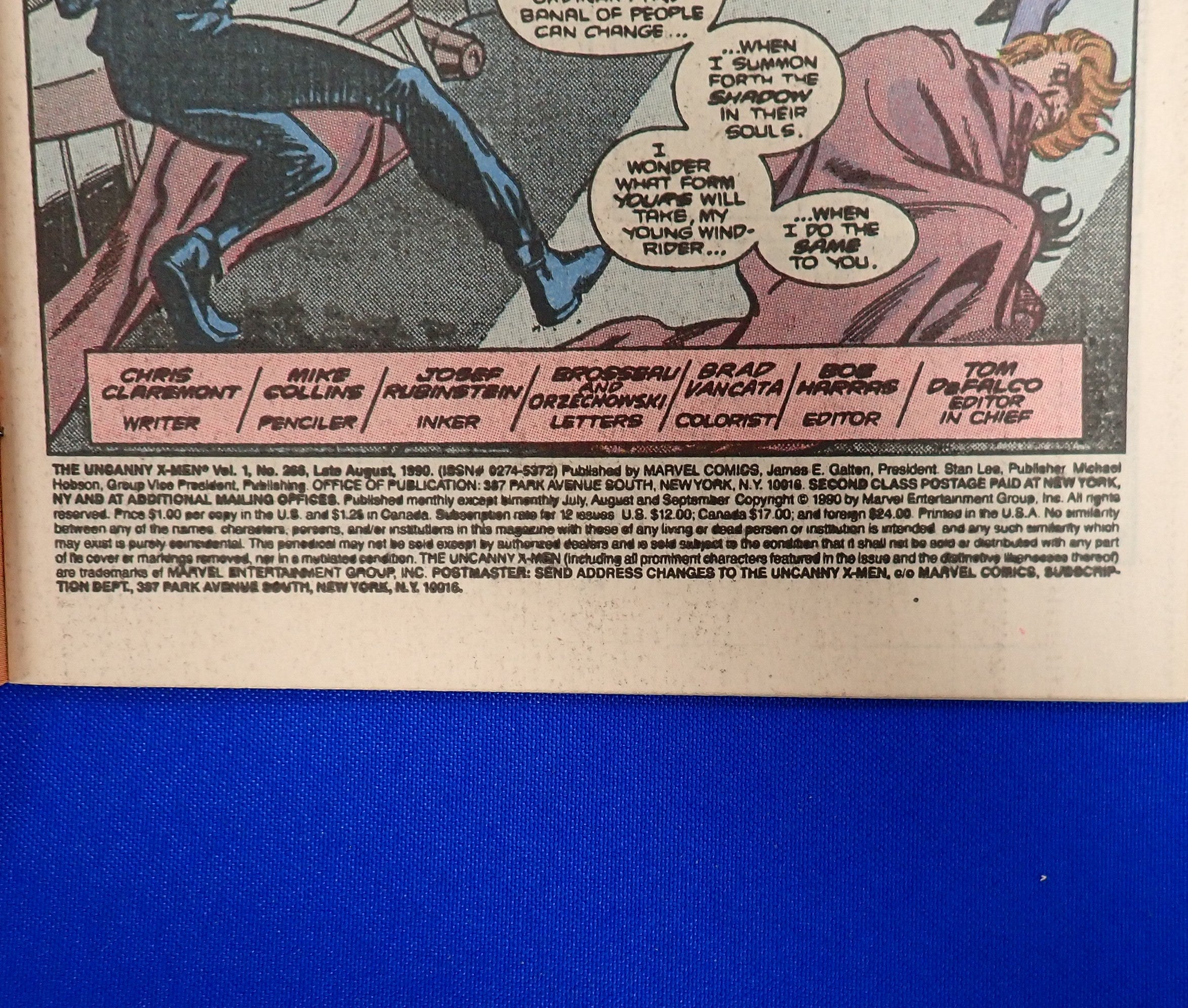 Uncanny X-Men #266 (1990) - VF/NM (9.0) - 2nd App. Gambit