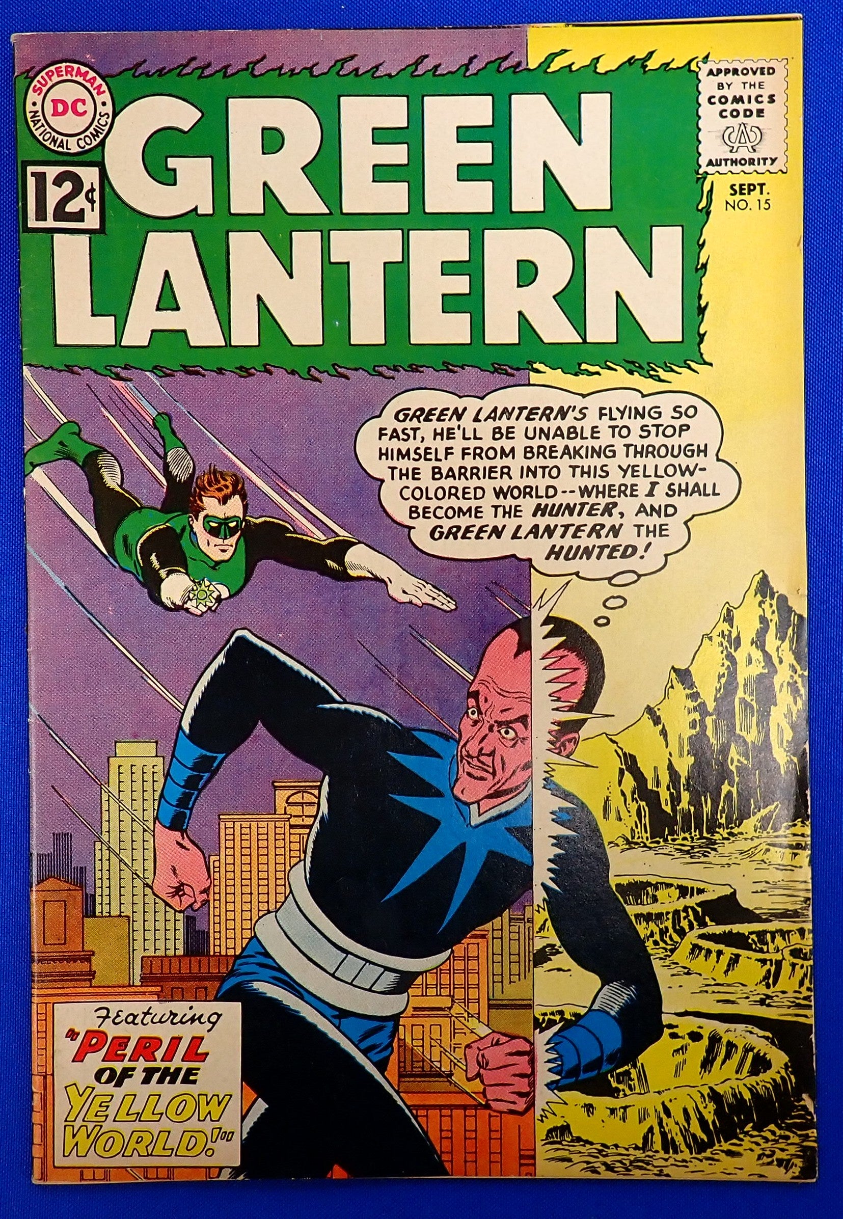 Green Lantern #15 (1962) - FN/VF (7.0) - Early Sinestro