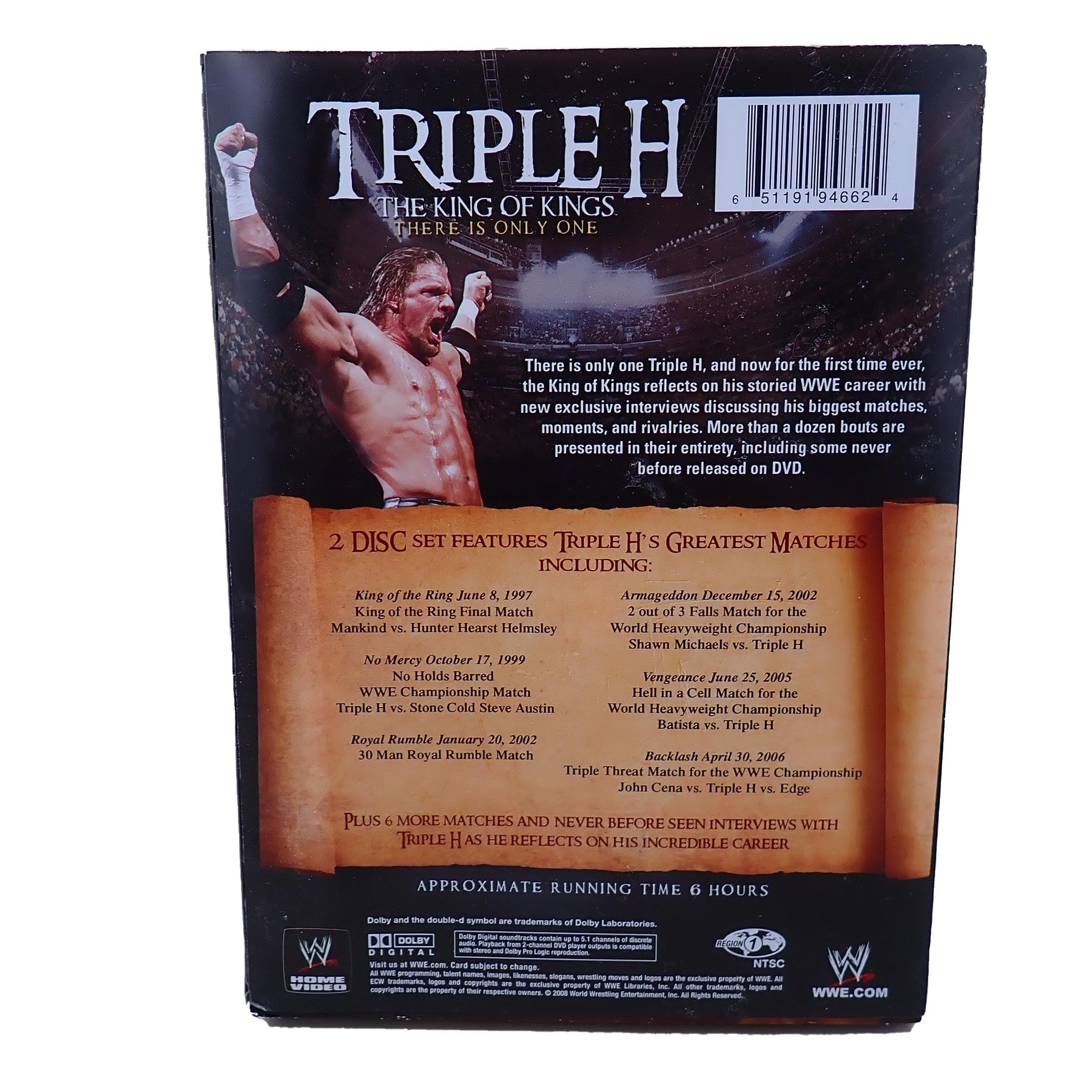 Tripe H: The King of Kings There Is Only One - [Blu-Ray] (Pre-Owned)