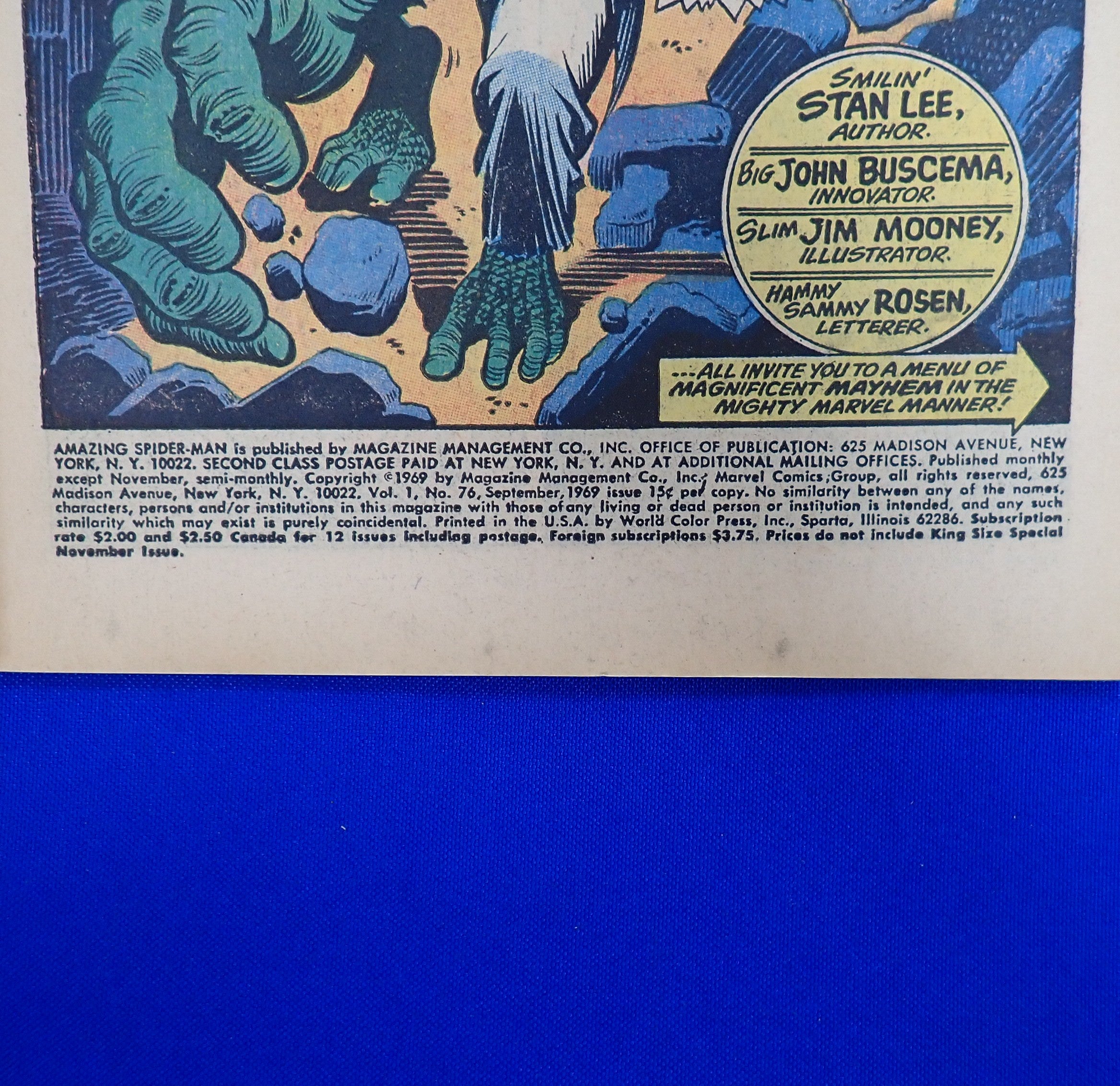Amazing Spider-Man #76 (1969) - FN/VF (7.0) - Early ASM