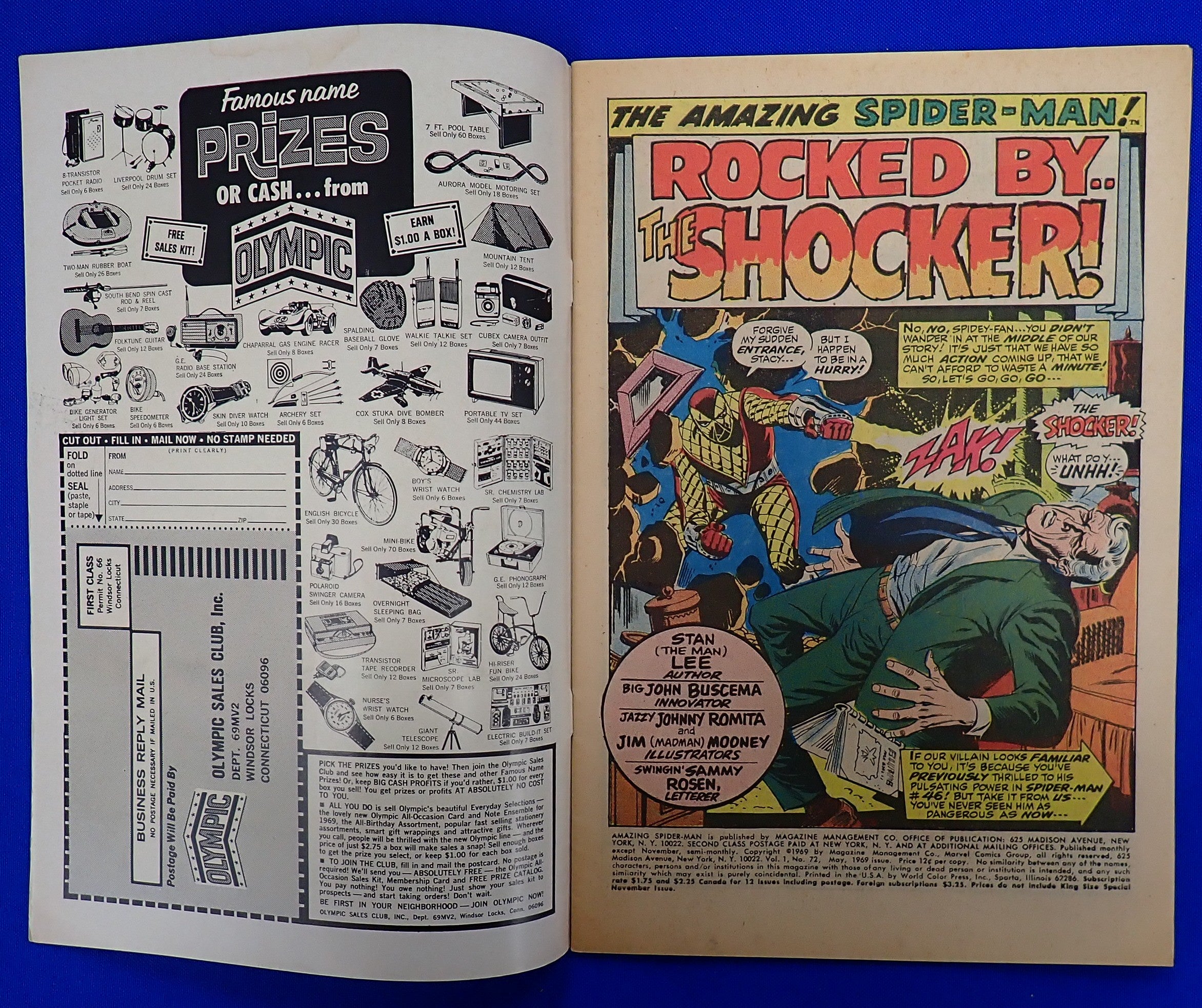 Amazing Spider-Man #72 (1969) - FN (6.0) - Early ASM