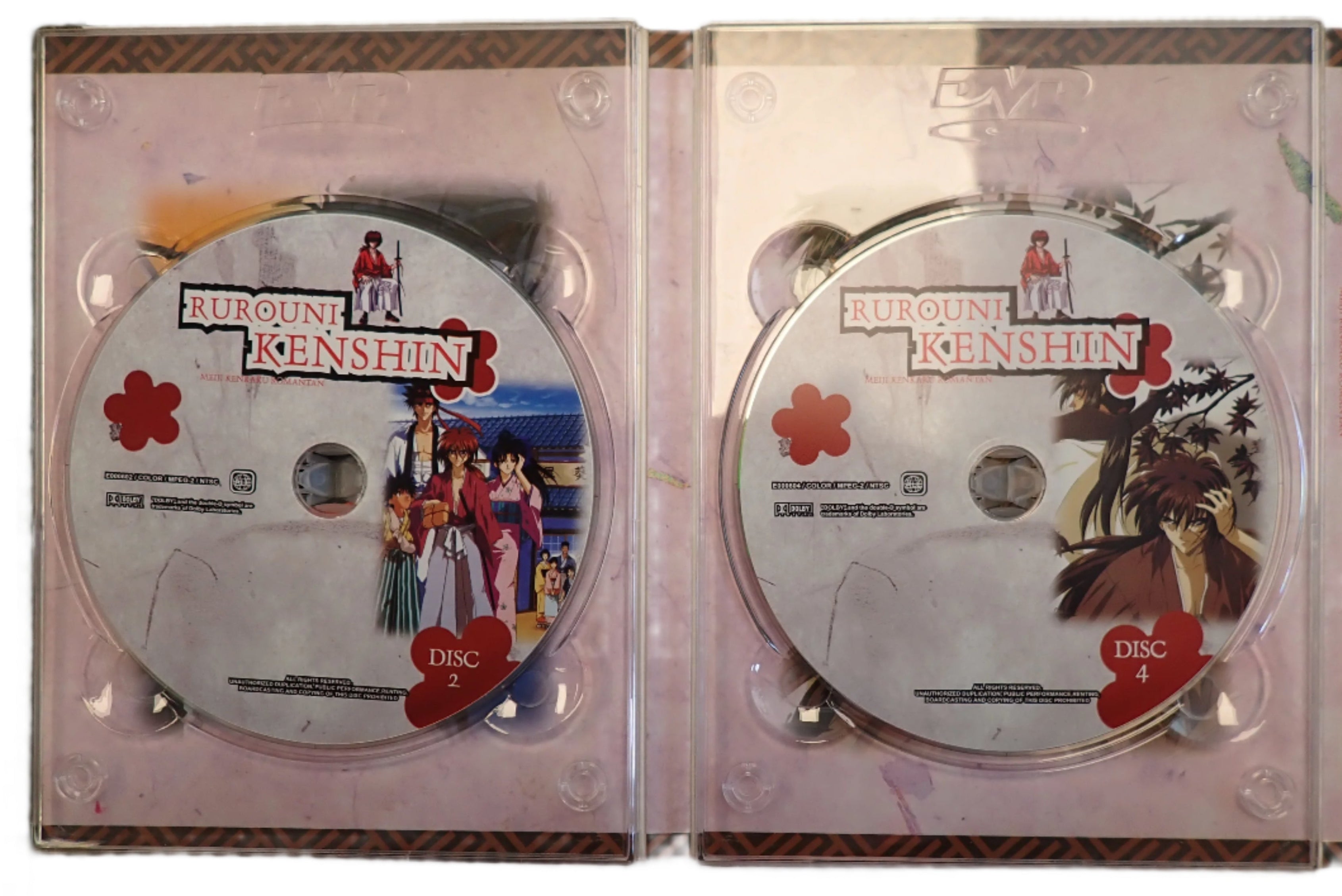 Rurouni Kenshin part I + II set - DVD
