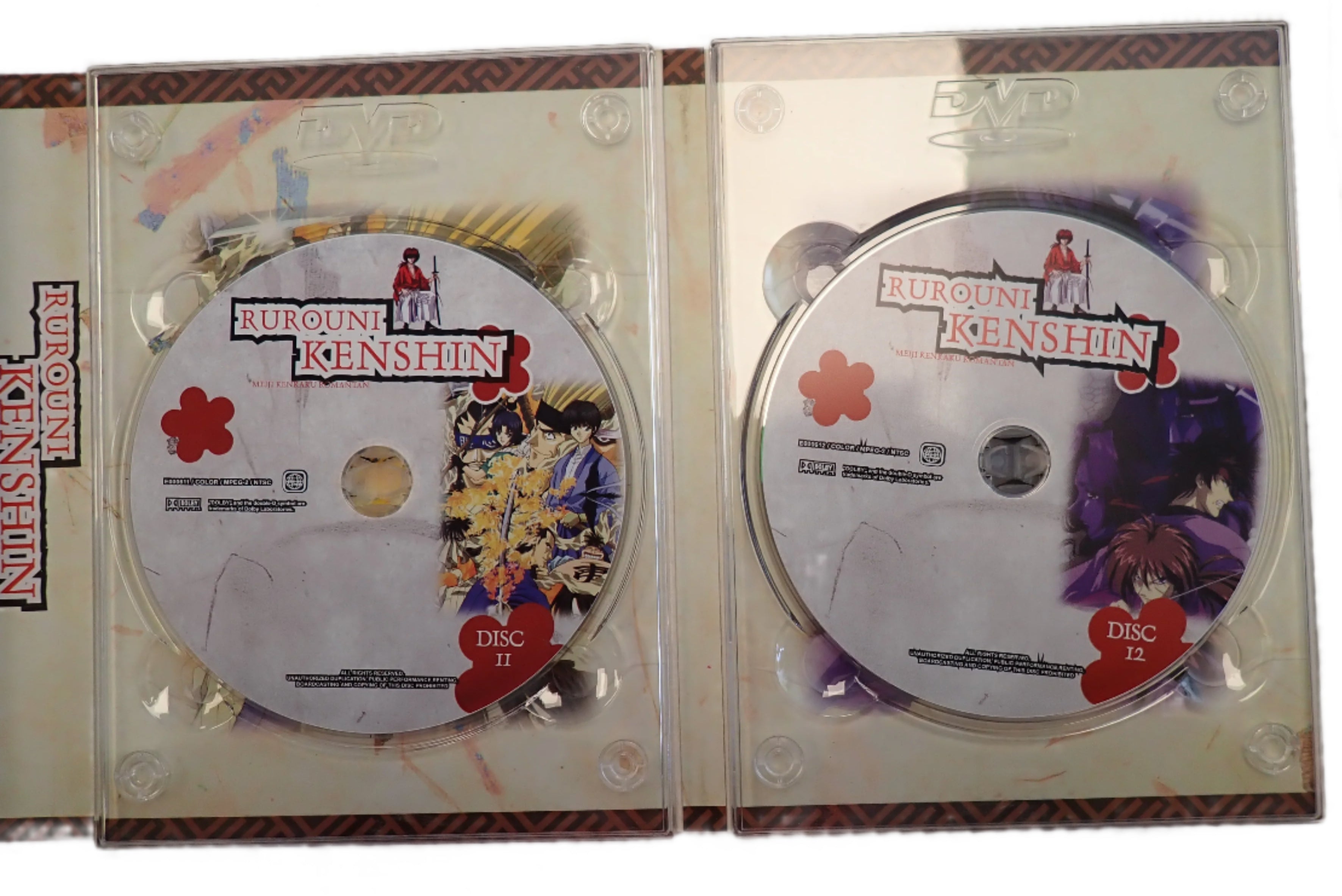 Rurouni Kenshin part I + II set - DVD