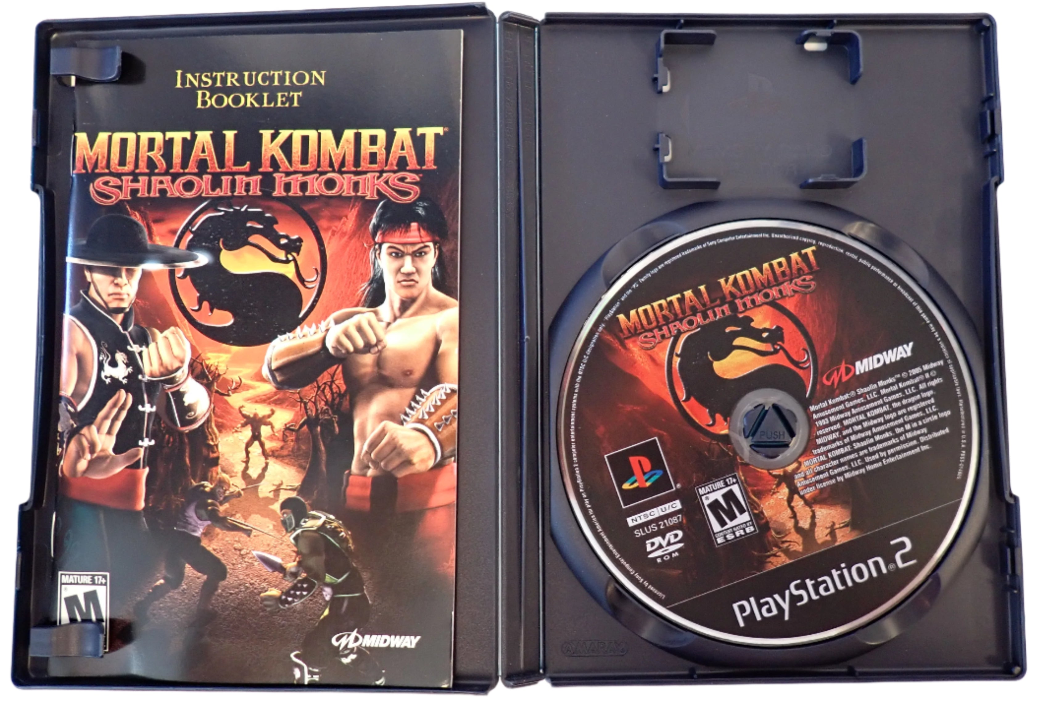 Mortal Kombat Shaolin Monks - PS2