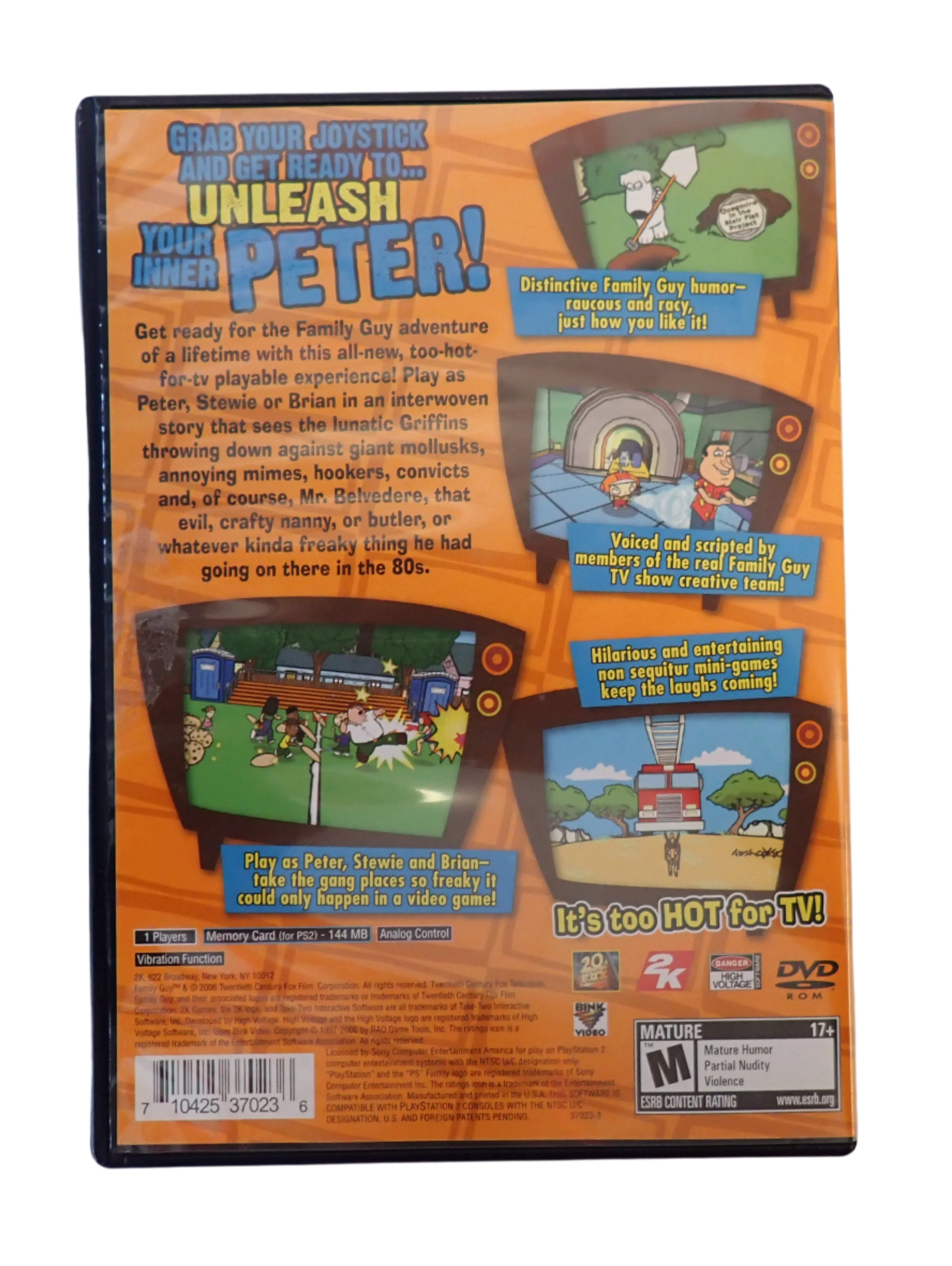 Family Guy Video Game - PS2