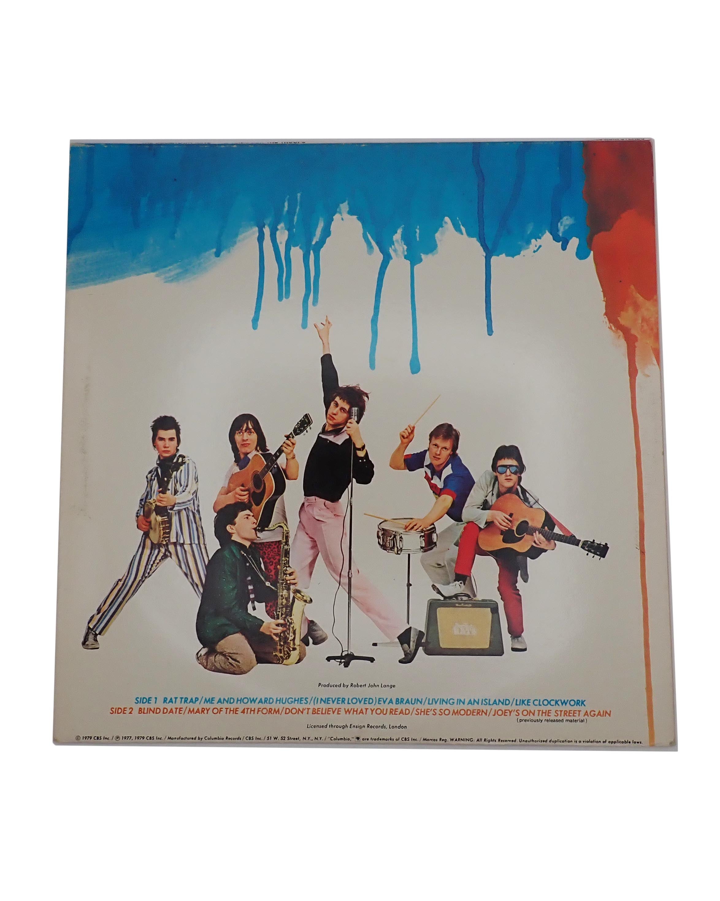 The Boomtown Rats – A Tonic For The Troops - Vinyl