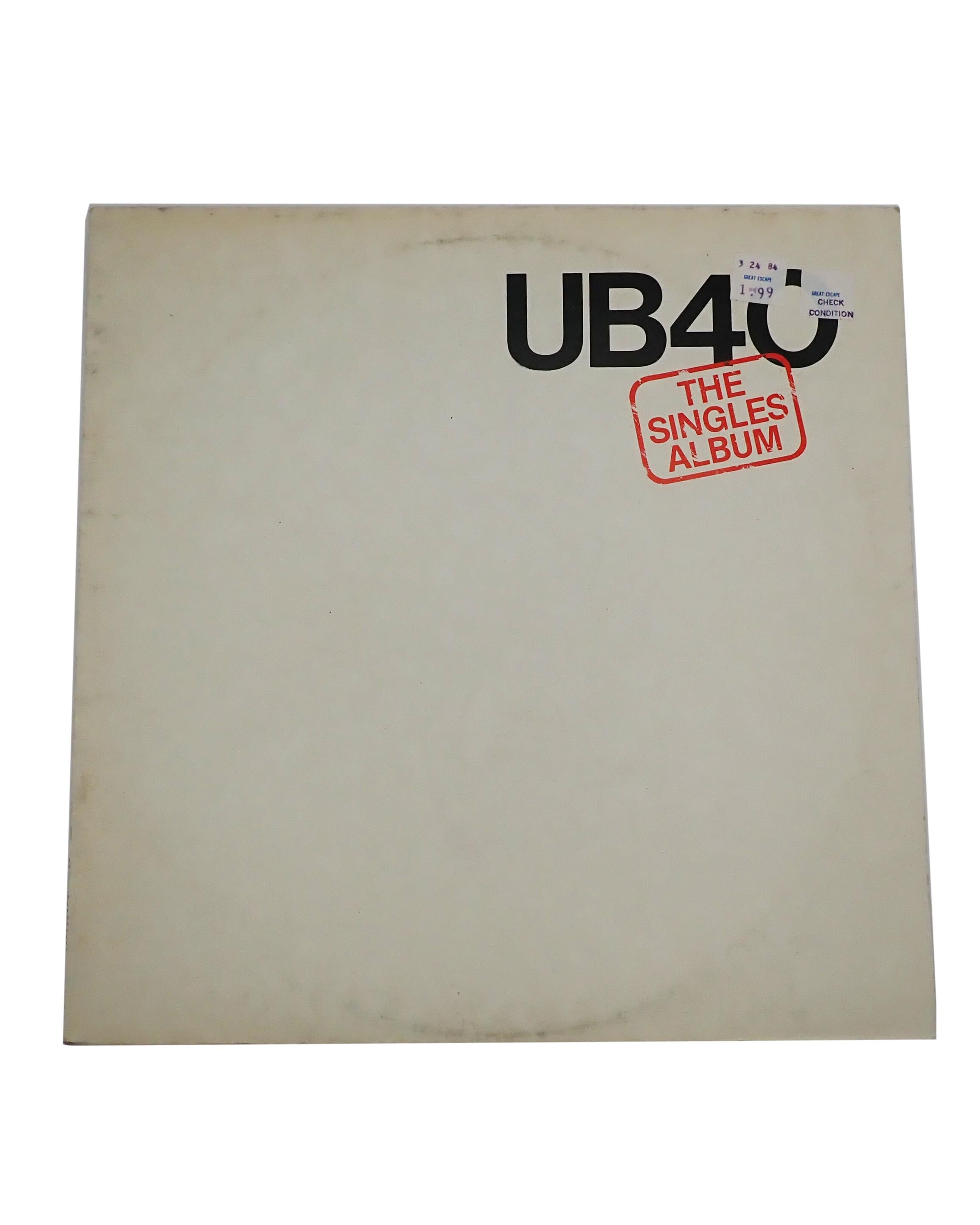 UB40 – The Singles Album - Vinyl