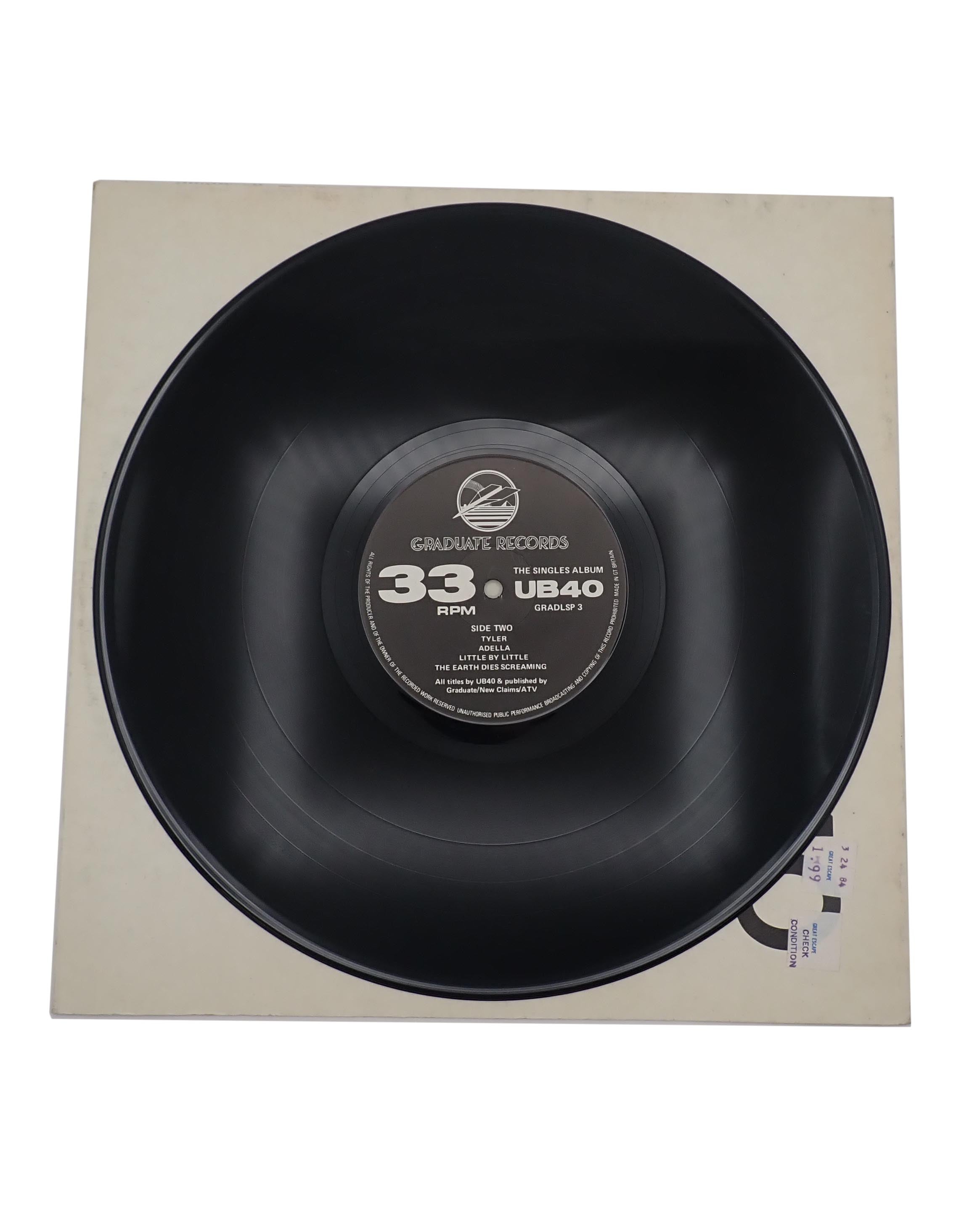 UB40 – The Singles Album - Vinyl