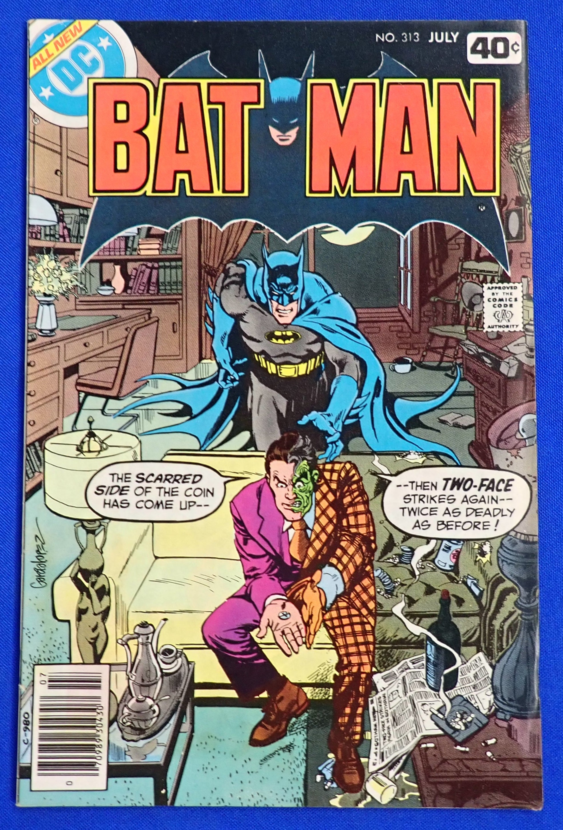 Batman #313 (1979) - VF- (7.5) - 1st Tim Fox