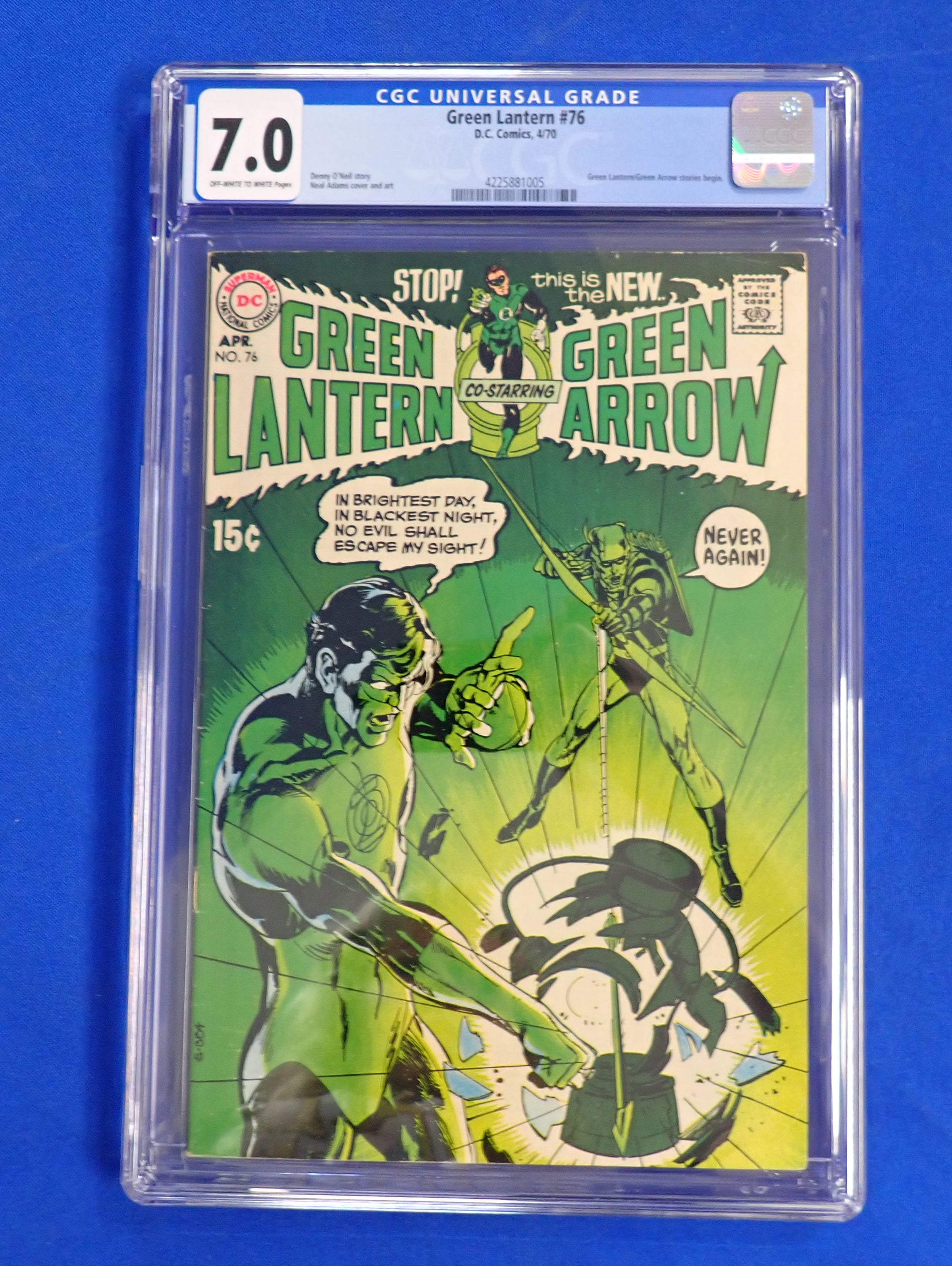 Green Lantern #76 CGC 7.0