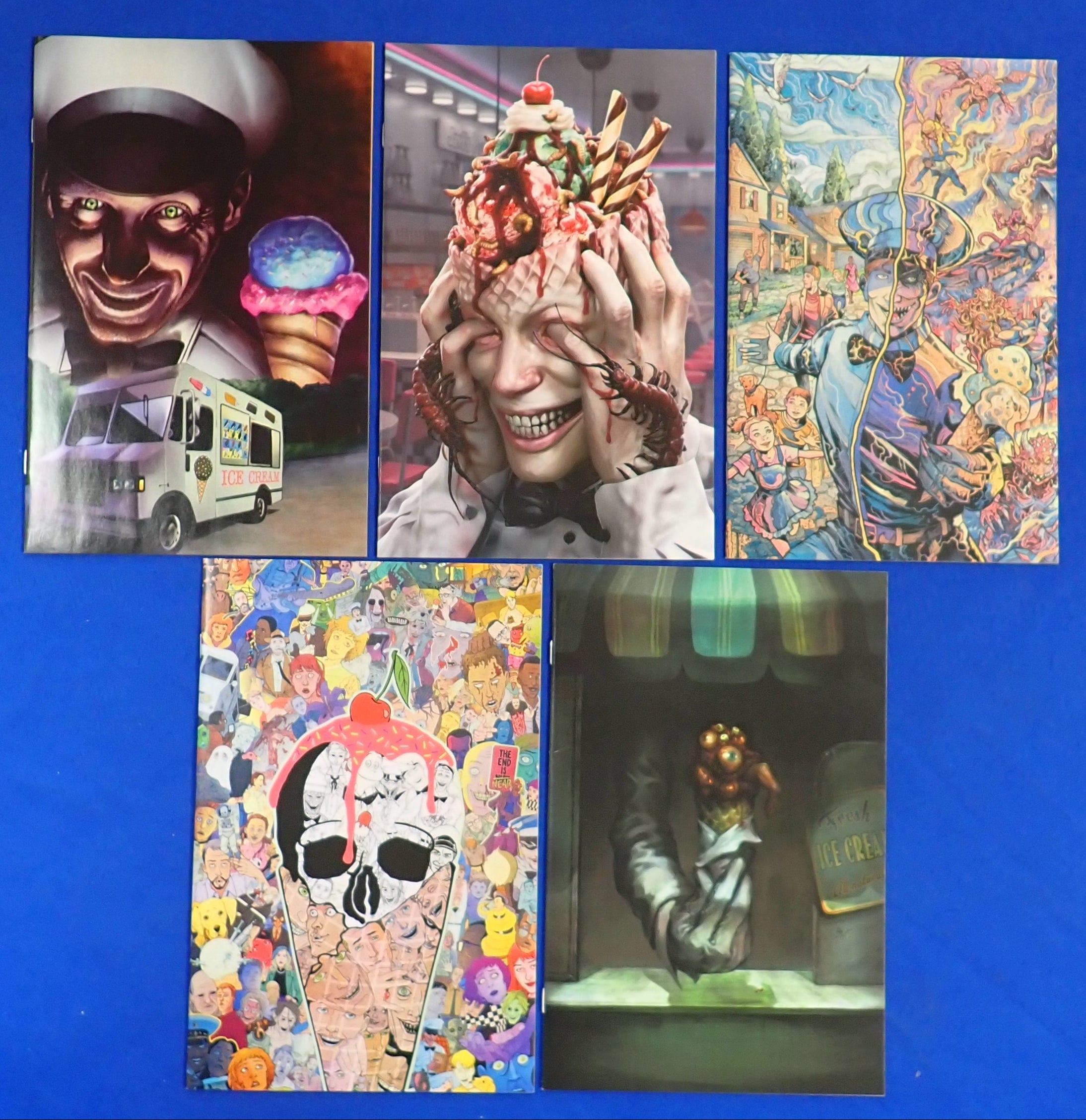 Ice Cream Man Variant lot of 5 Comics - NM