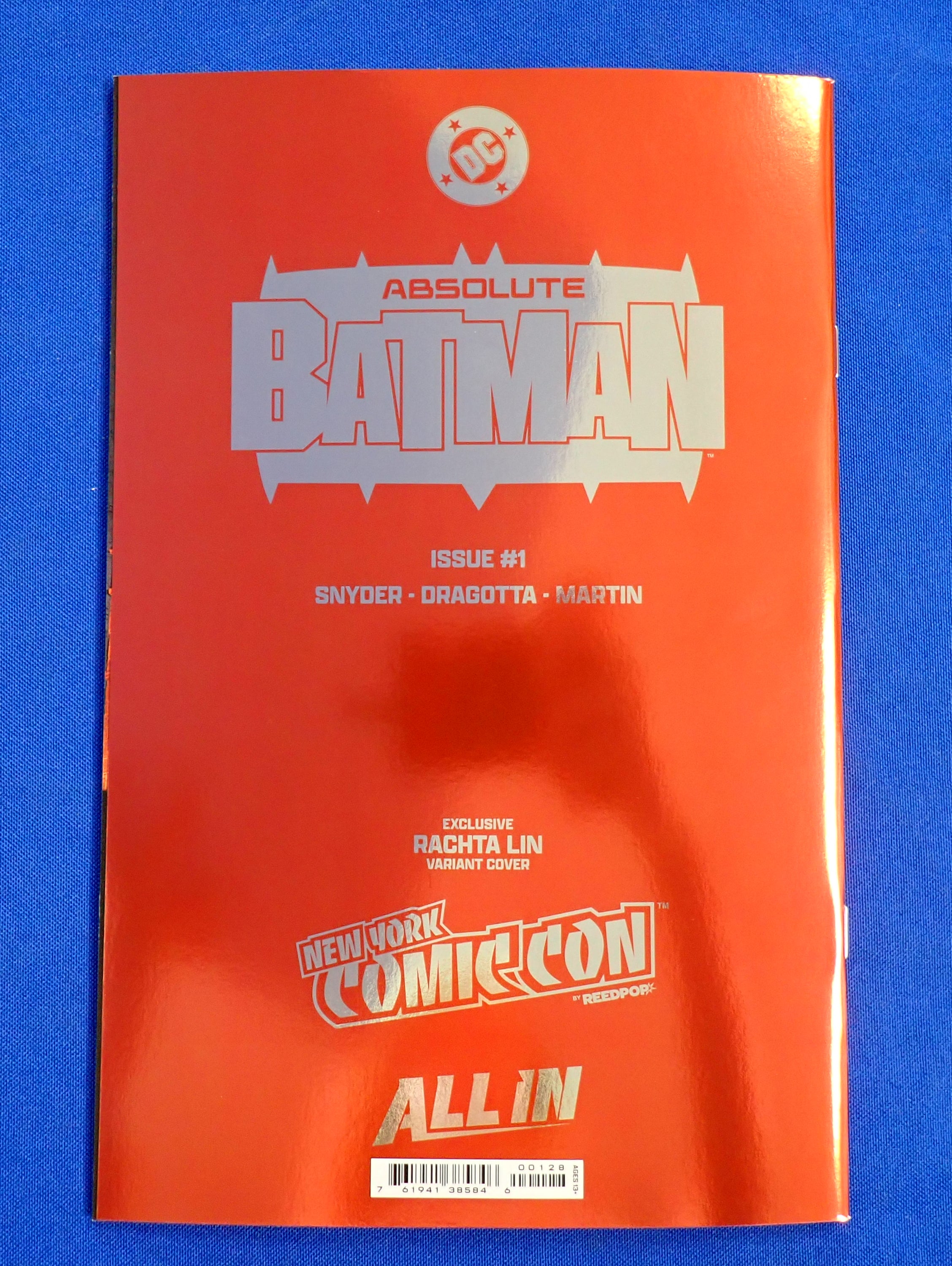 Absolute Batman #1 NYCC Foil Rachta Lin Exclusive Cover - NM