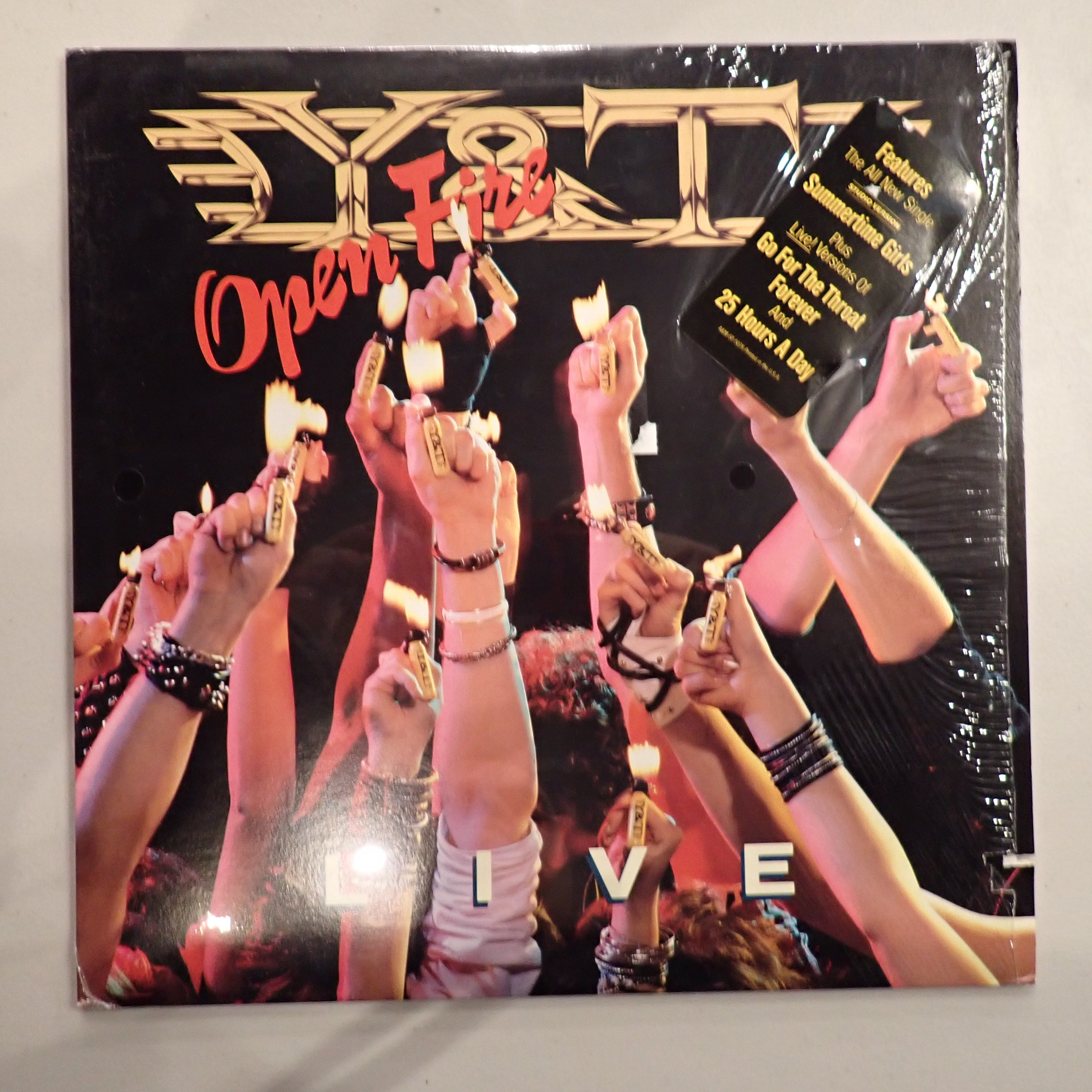 Y & T ‎– Open Fire
