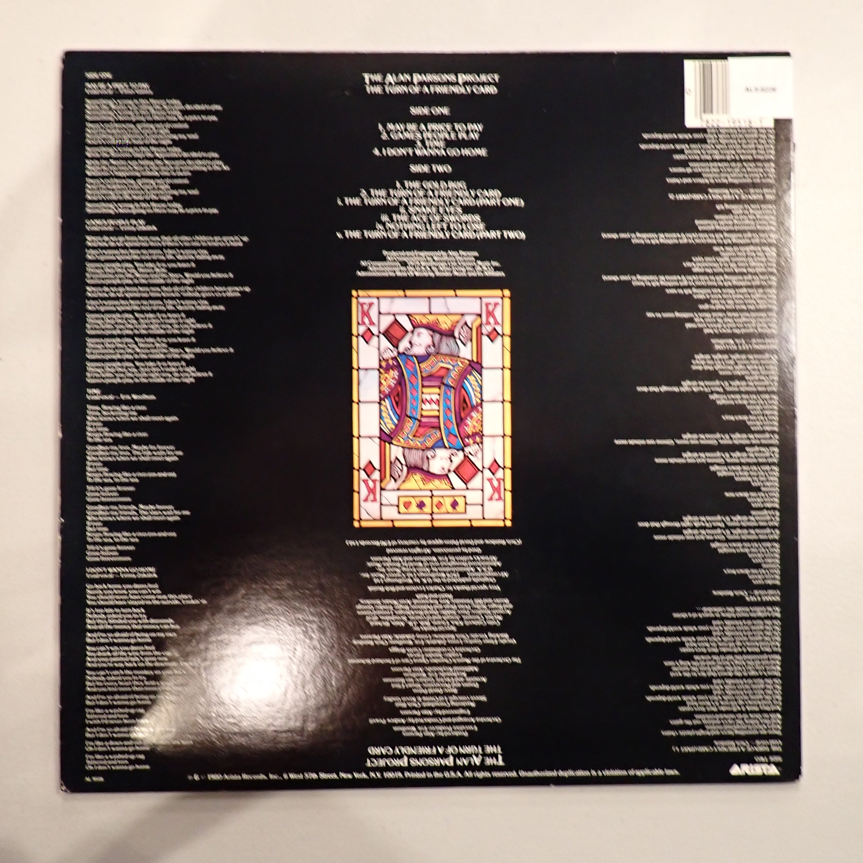 The Alan Parsons Project - The Turn Of A Friendly Card