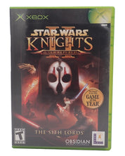 Star Wars Knights of the Old Republic II The Sith Lords - Xbox