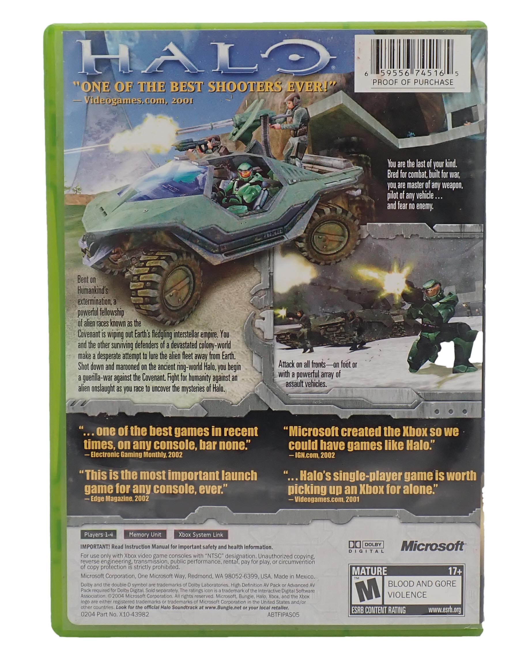 Halo: Combat Evolved [Game of the Year] - Xbox