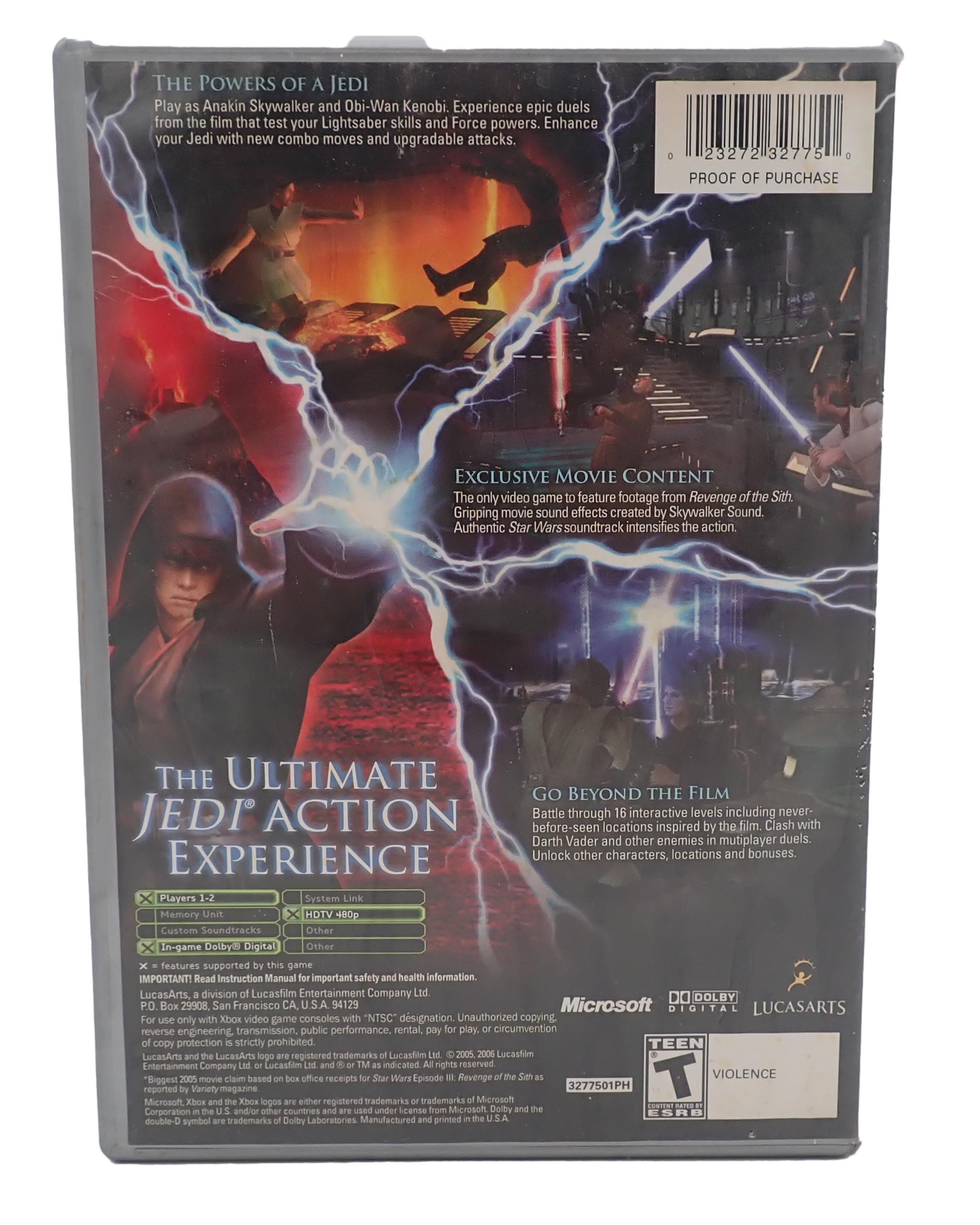 Star Wars Episode III Revenge of the Sith [Platinum Hits] - Xbox