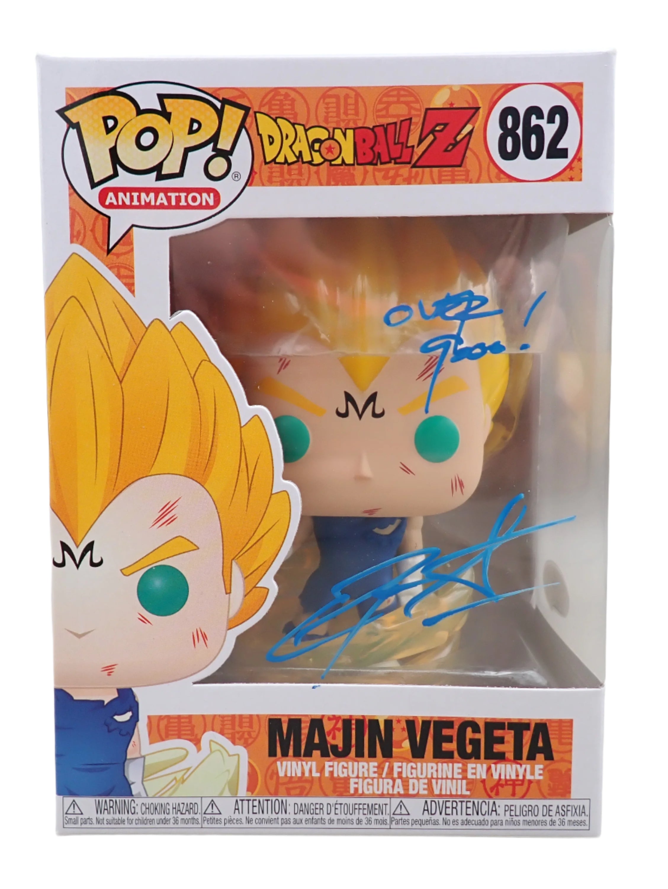 Majin Vegeta (Signed by Chris Sabat) - POP! #862