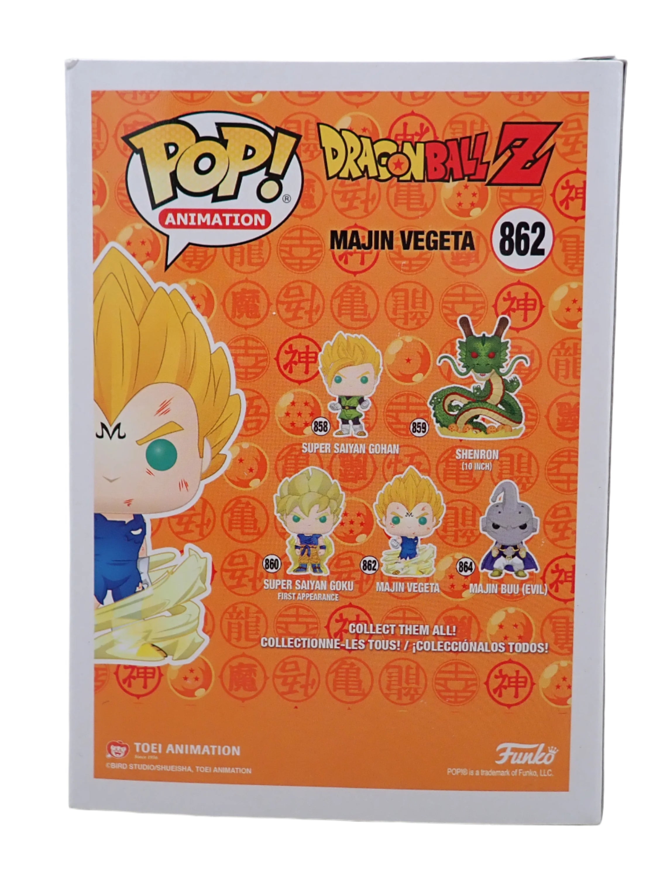 Majin Vegeta (Signed by Chris Sabat) - POP! #862