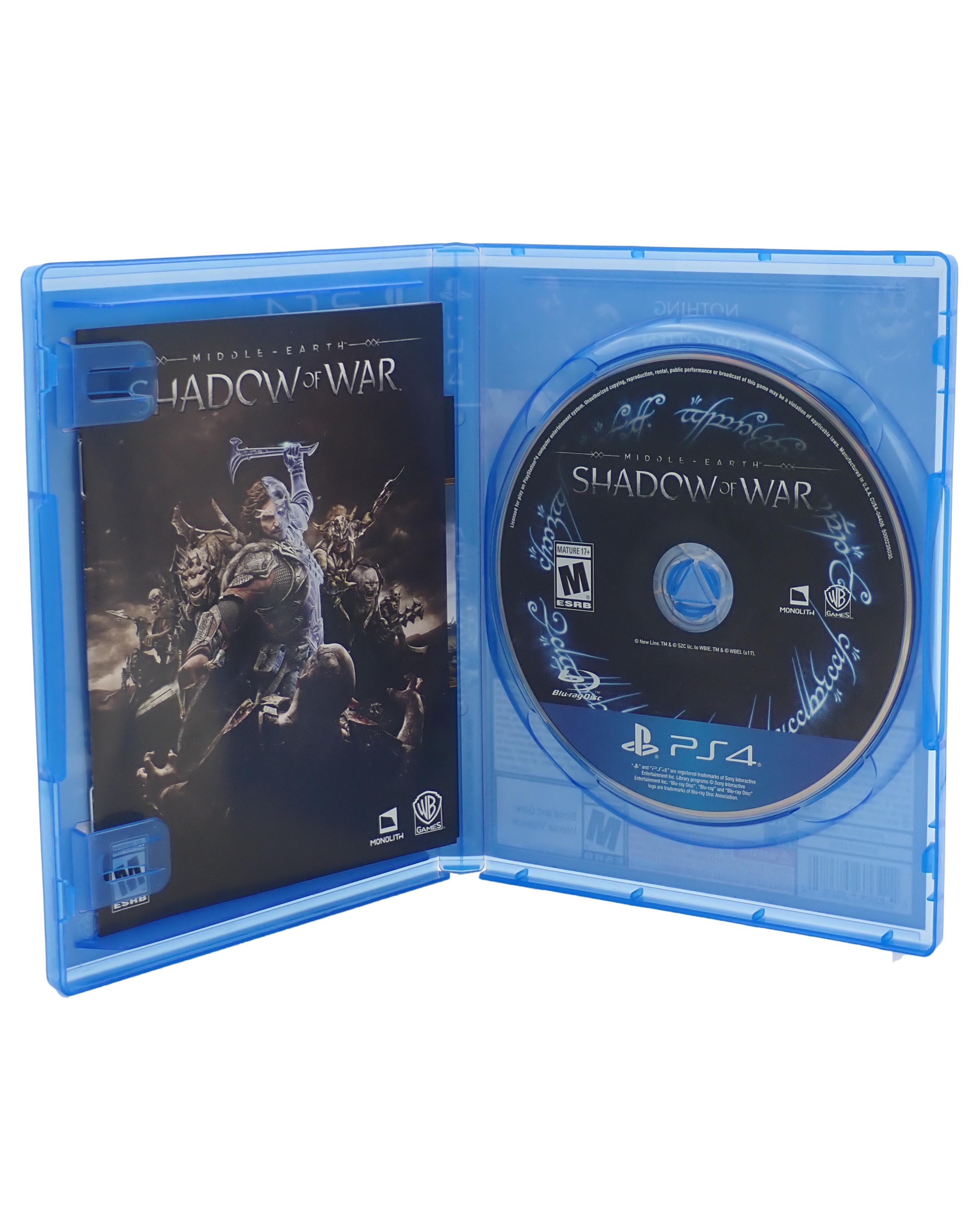 Middle-Earth Shadow of War - PS4