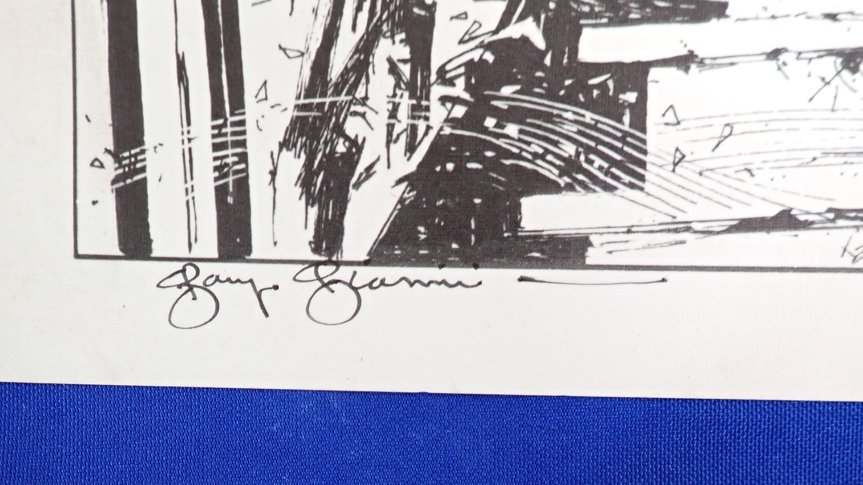 The Shadow: The Coils of Leviathan #1 Art Print - Signed by Artist Gary Gianni
