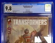 Transformers #17 (2025) - CGC 9.8 - Variant Cover E