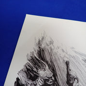Monster Men Art Print - Signed by Artist Gary Gianni