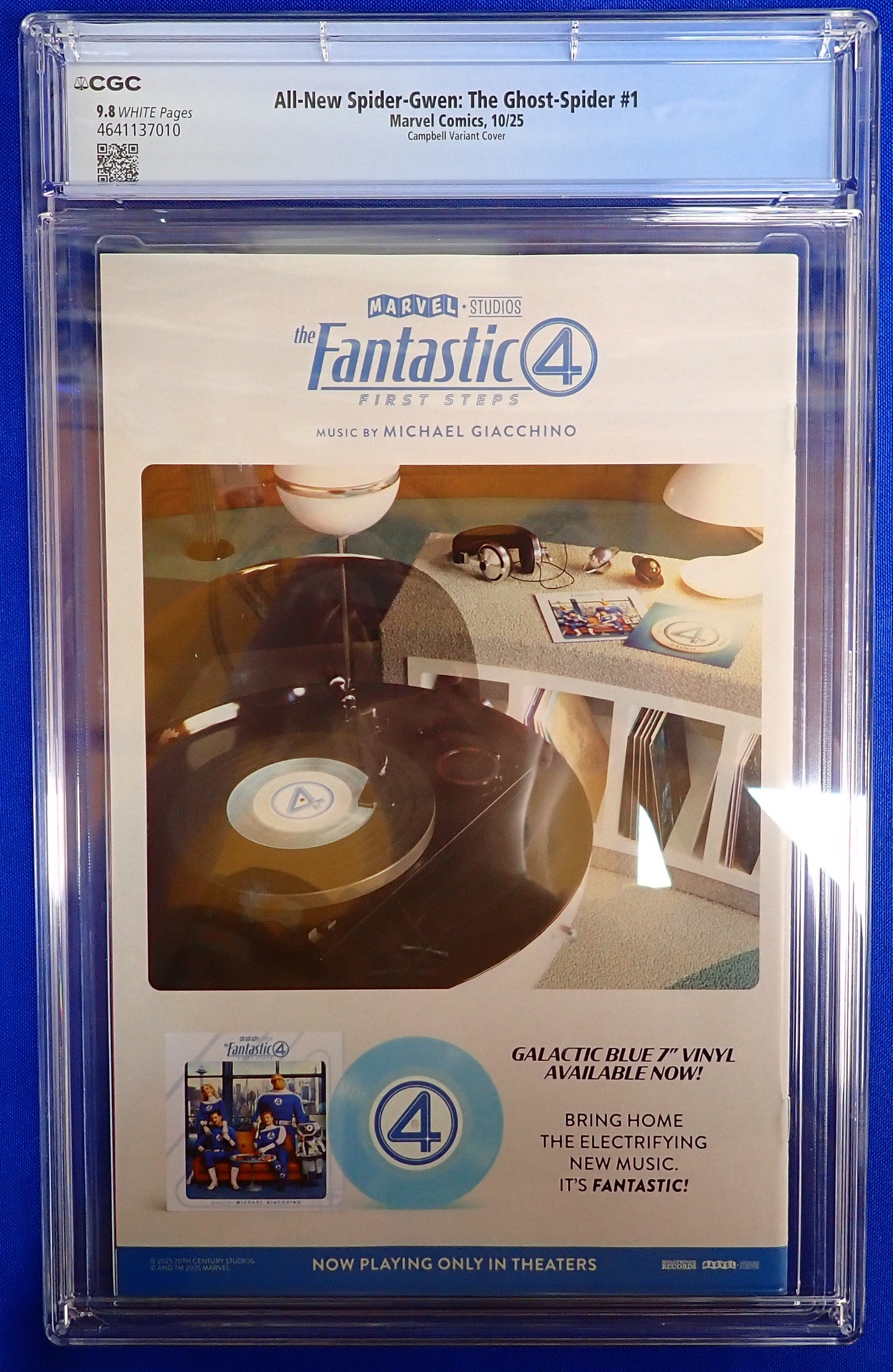 All-New Spider-Gwen: The Ghost Spider #1 (2025) - CGC 9.8 - JSC Campbell Variant Cover