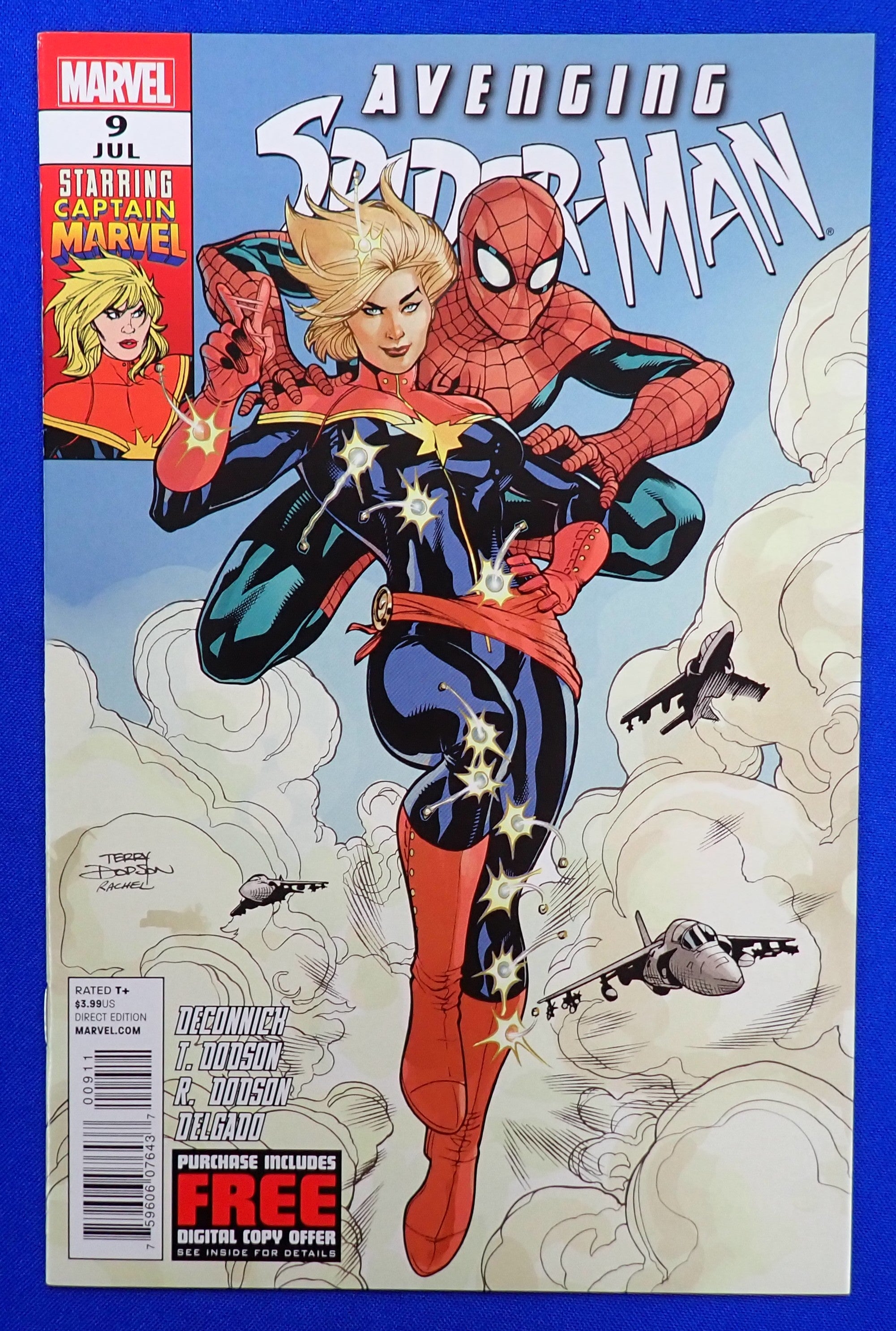 Avenging Spider-Man #9 (2012) - VF/NM (9.0) - 1st Carol Danvers as Cap. Marvel