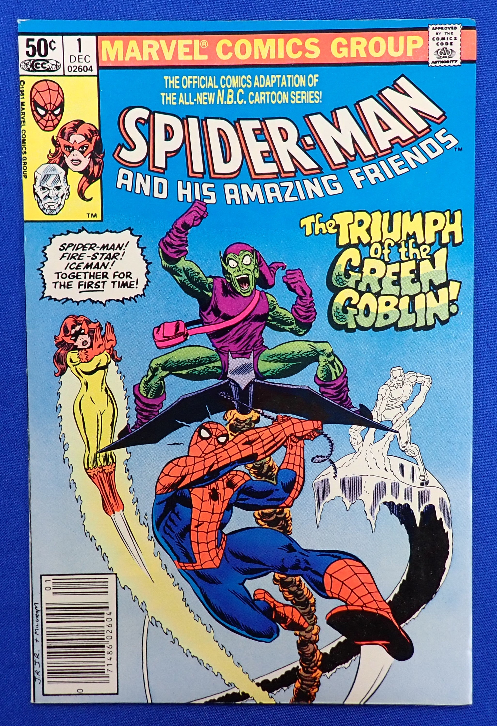 Spider-Man and His Amazing Friends #1 (1981) - VF+ (8.5) - 1st Firestar outside of Cont.