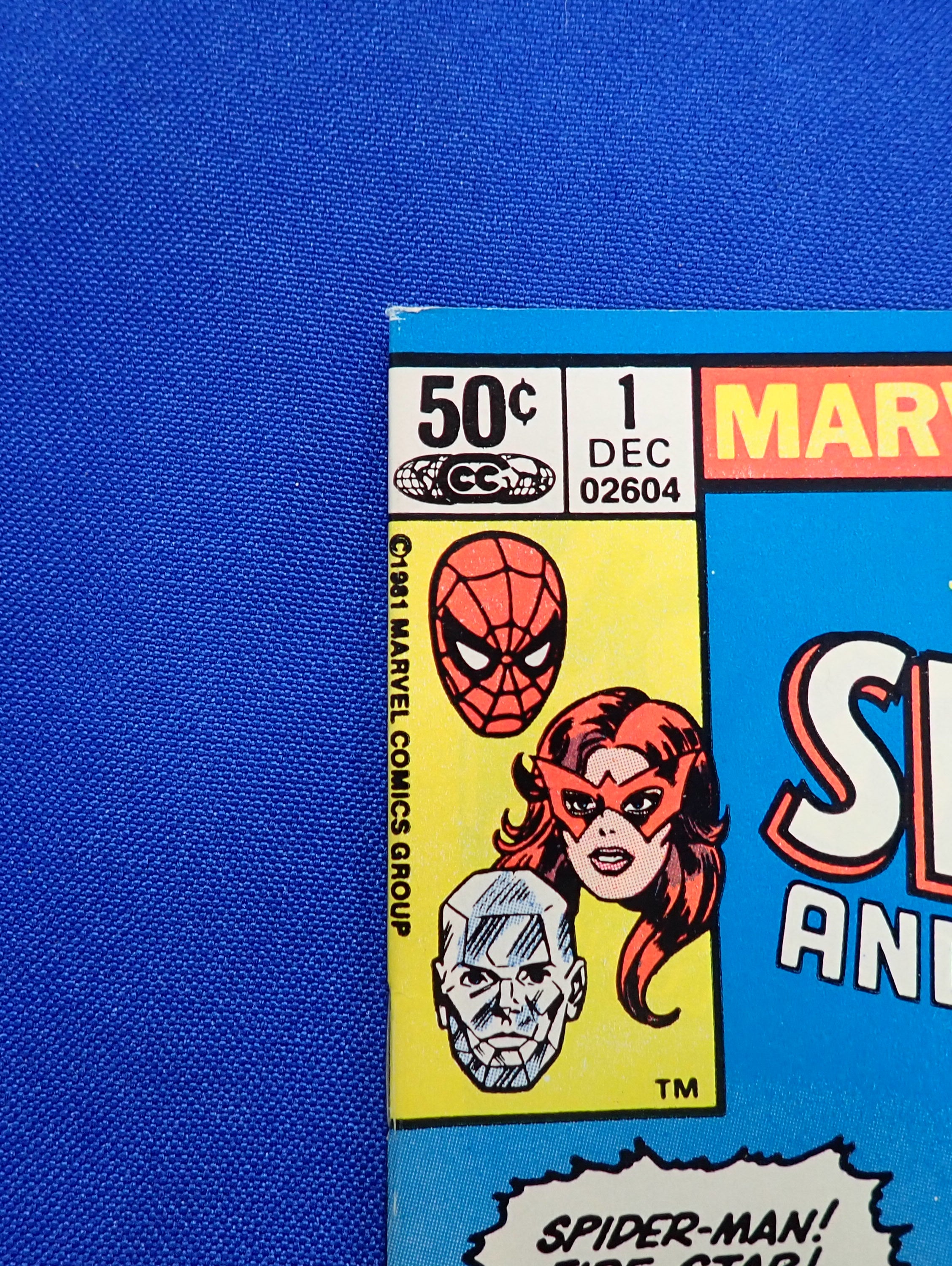 Spider-Man and His Amazing Friends #1 (1981) - VF+ (8.5) - 1st Firestar outside of Cont.
