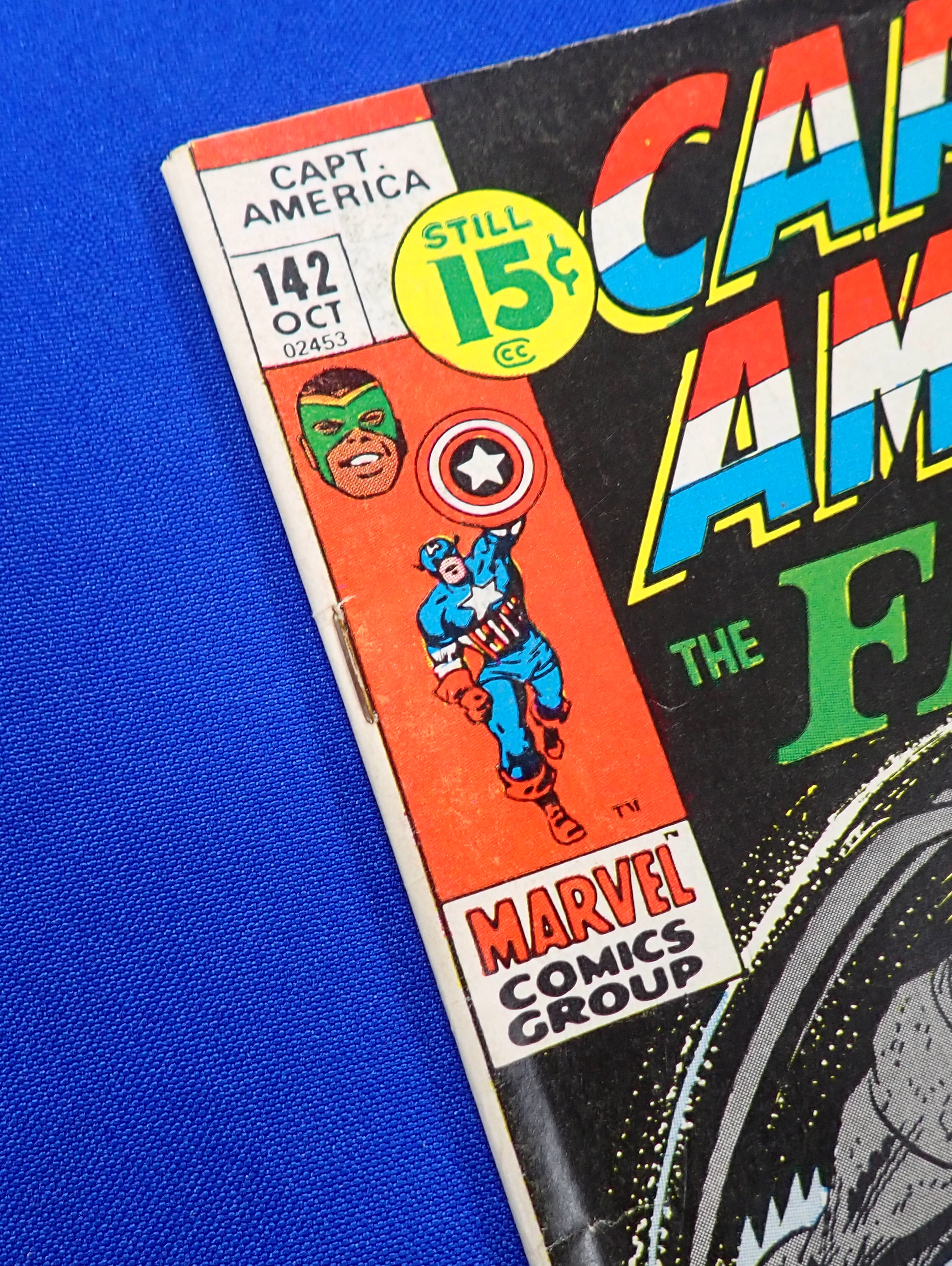 Captain America and the Falcon #142 (1971) - VG/FN (5.0) - Double Cover Error