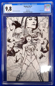Wonder Girl #1 (2021) - CGC 9.8 - "Virgin" Sketch Cover