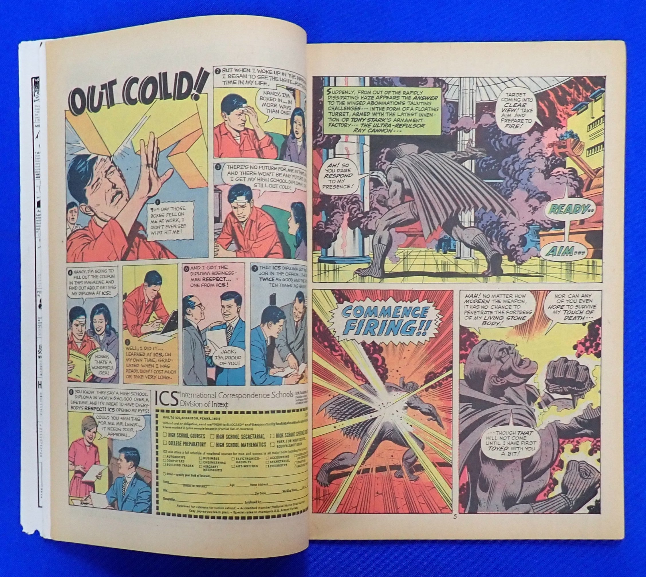 Captain America and the Falcon #142 (1971) - VG/FN (5.0) - Double Cover Error