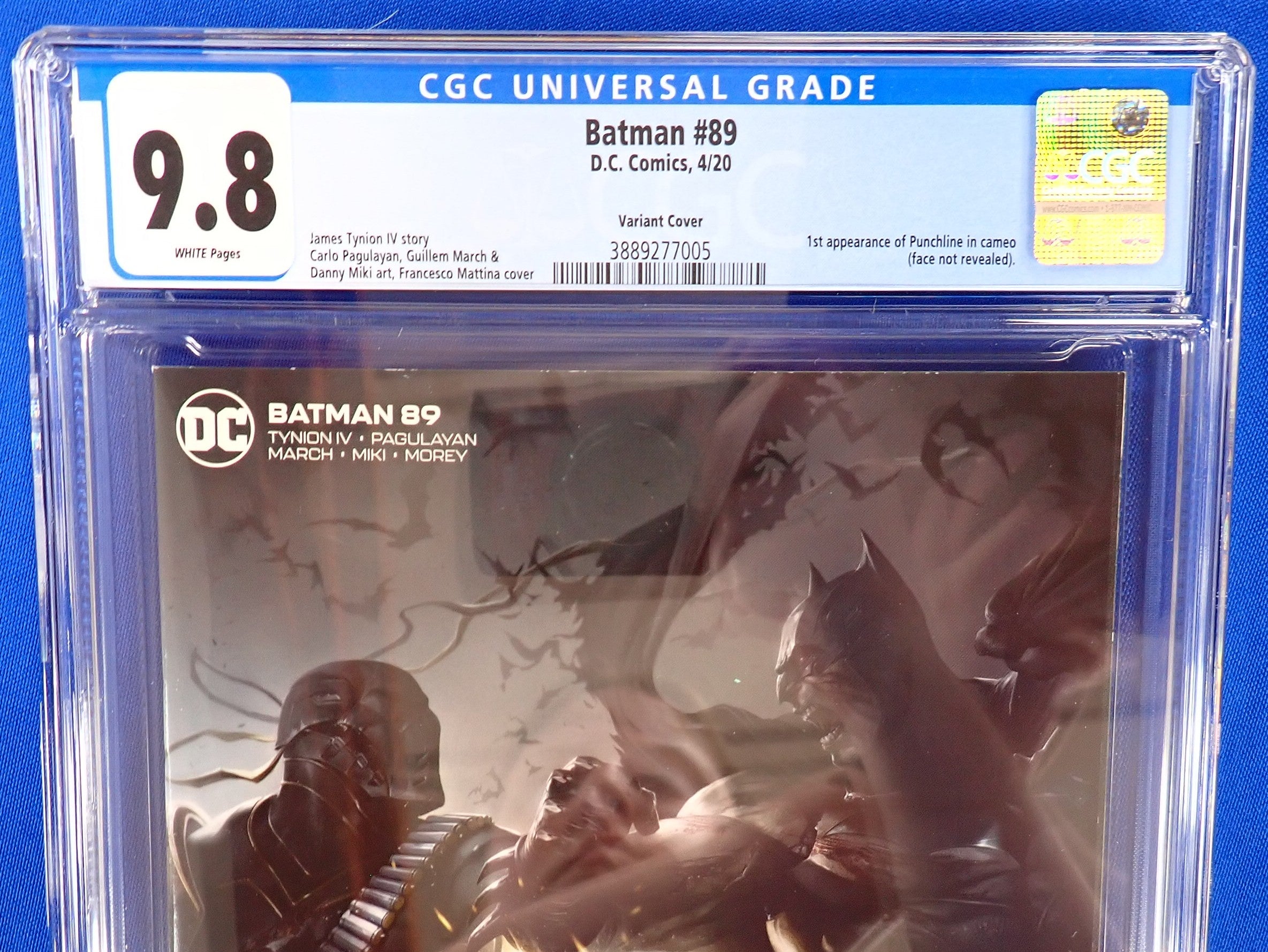 Batman #89 (2020) - CGC 9.8 - 1st Cameo Punchline - Mattina Variant