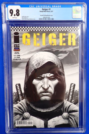 Geiger #1 (2021) - CGC 9.8 - 2nd Printing Sketch Variant