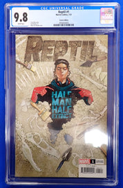 Reptil #1 (2021) - CGC 9.8 - Del Mundo Variant