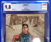 Reptil #1 (2021) - CGC 9.8 - Del Mundo Variant