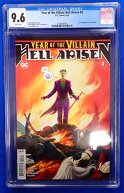 Year of the Villain: Hell Arisen #3 (2020) - CGC 9.6 - 1st Full Punchline App.