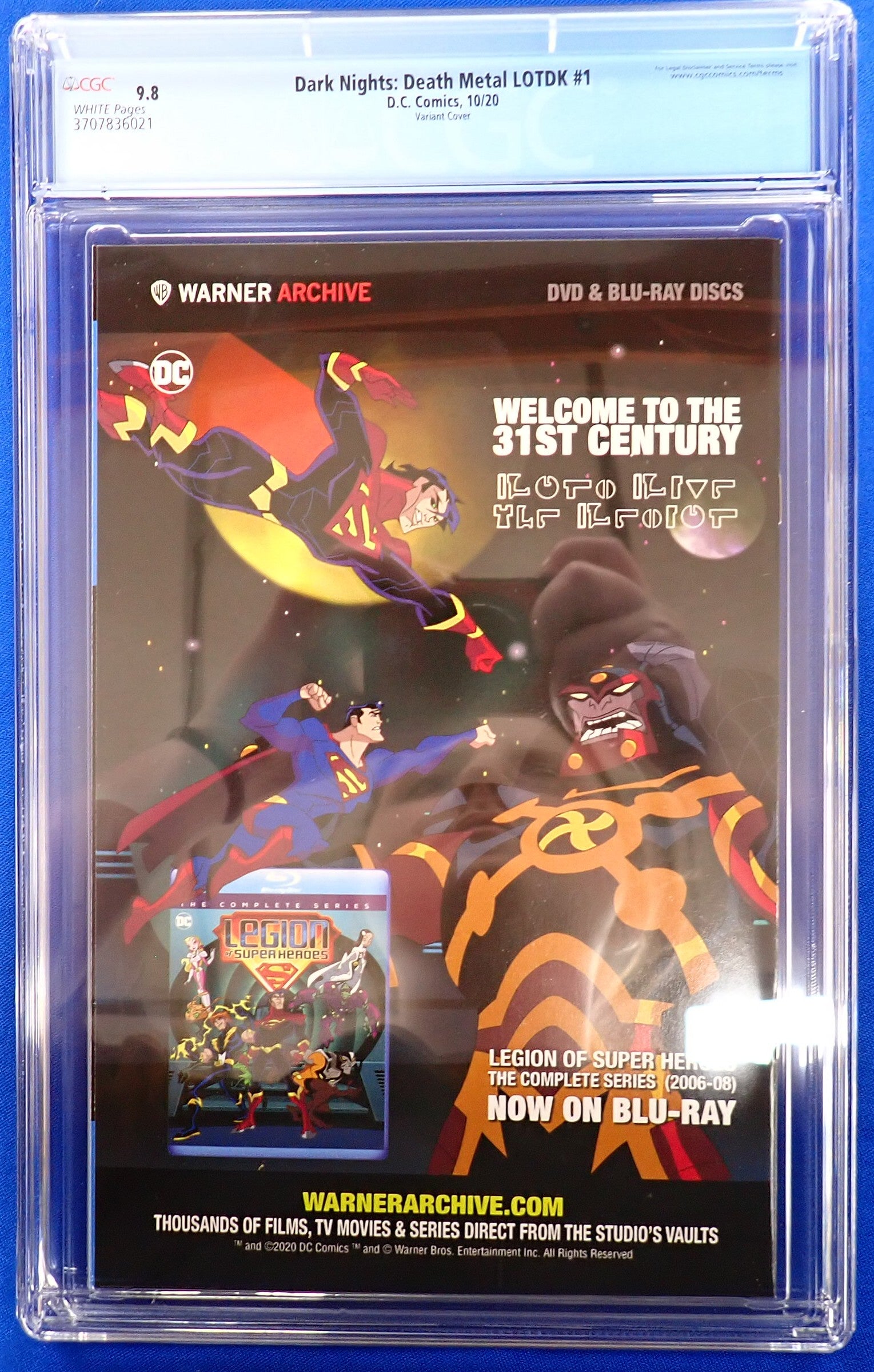 Dark Nights: Death Metal LOTDK #1 (2020) - CGC 9.8 - Kaare Andrews Cover