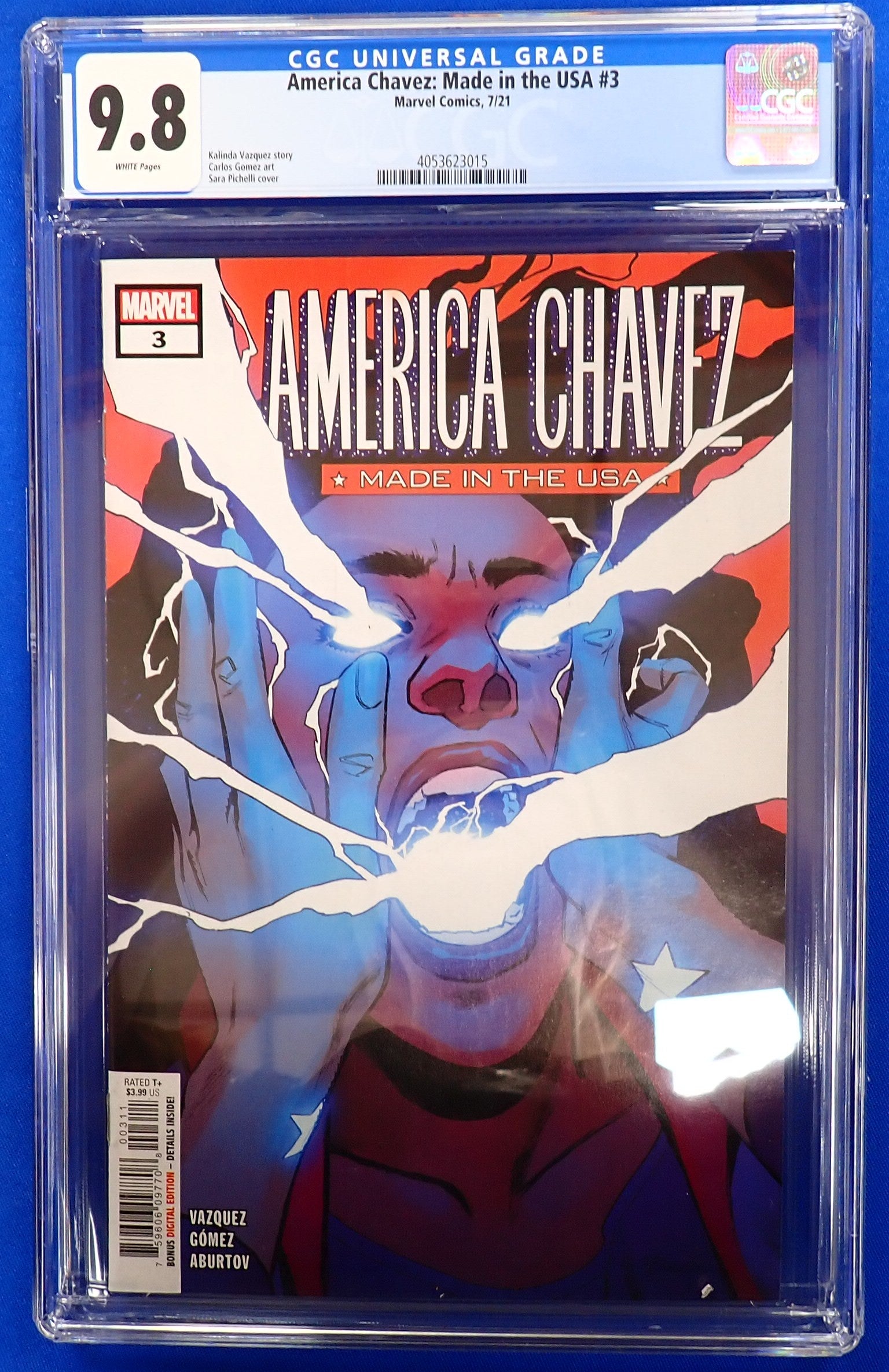 America Chavez: Made in the USA #3 (2021) - CGC 9.8