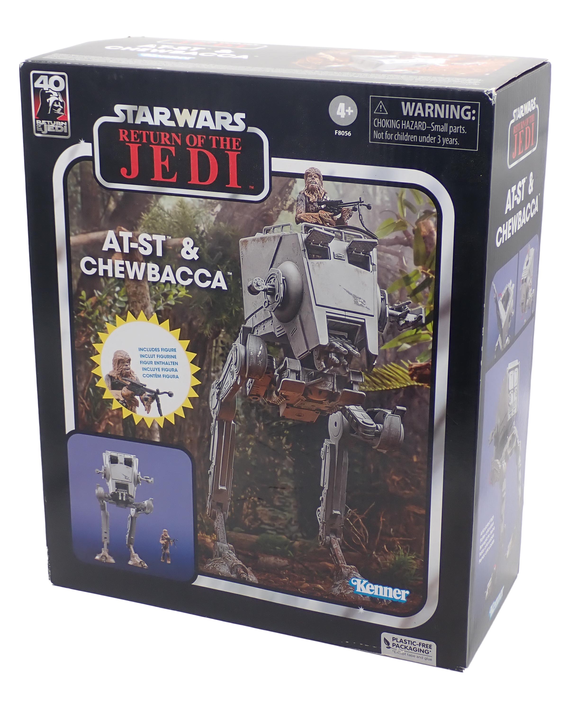 AT-ST & Chewbacca (2023) - Star Wars Return of the Jedi Vehicle and Figure
