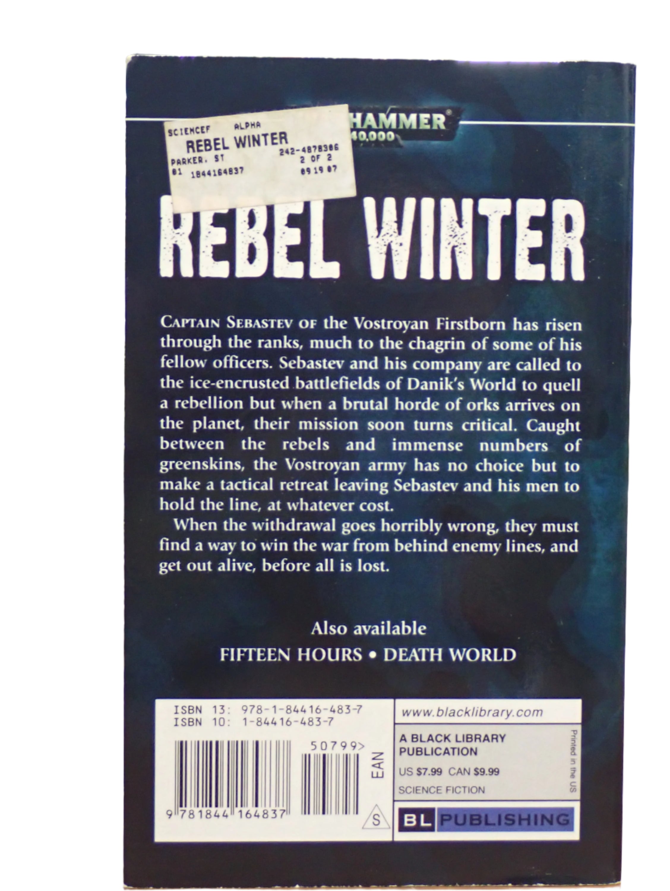 Warhammer - Rebel Winter (MMPB)